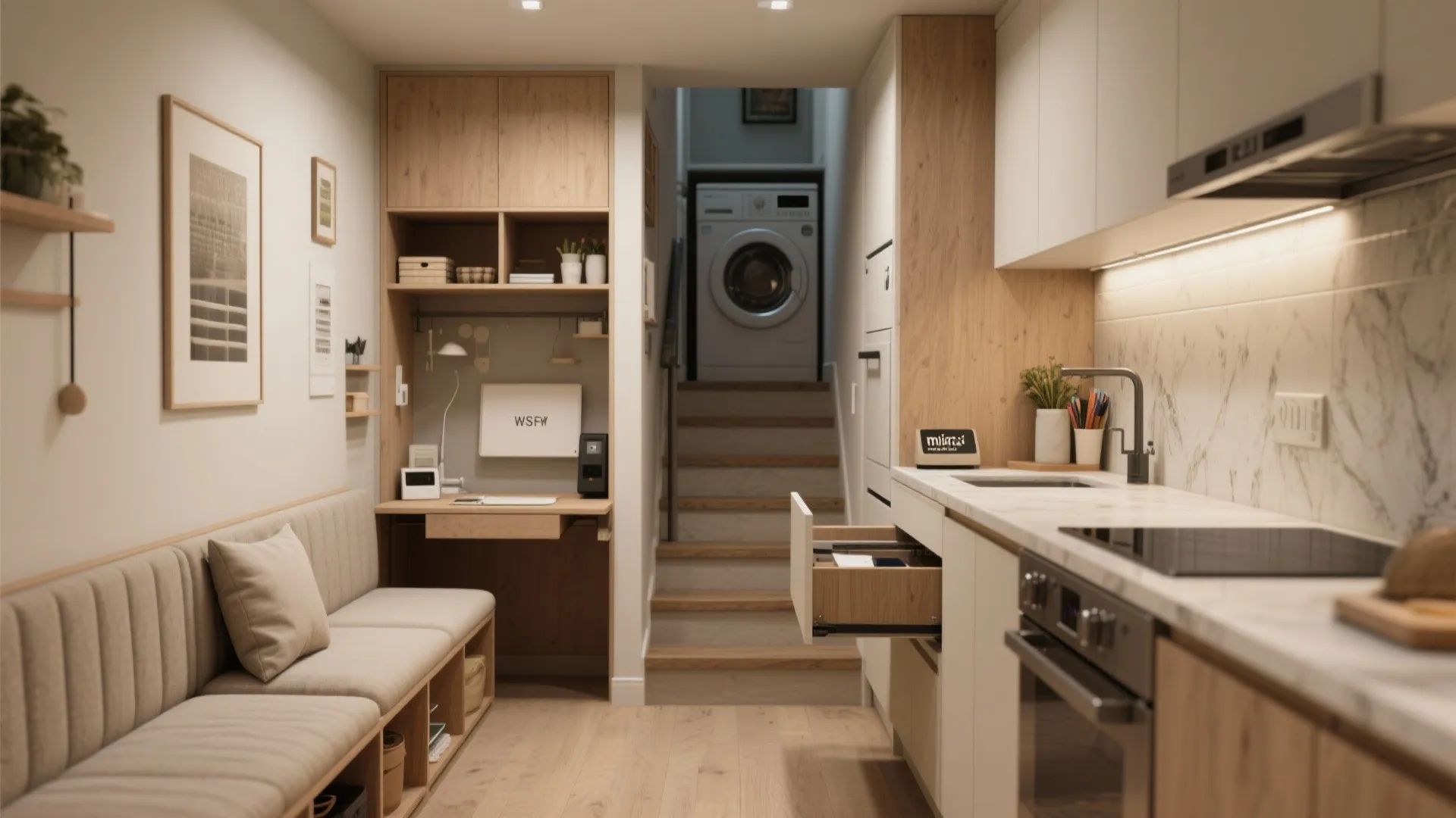 5. Reclaim kitchen corners and under-stairs