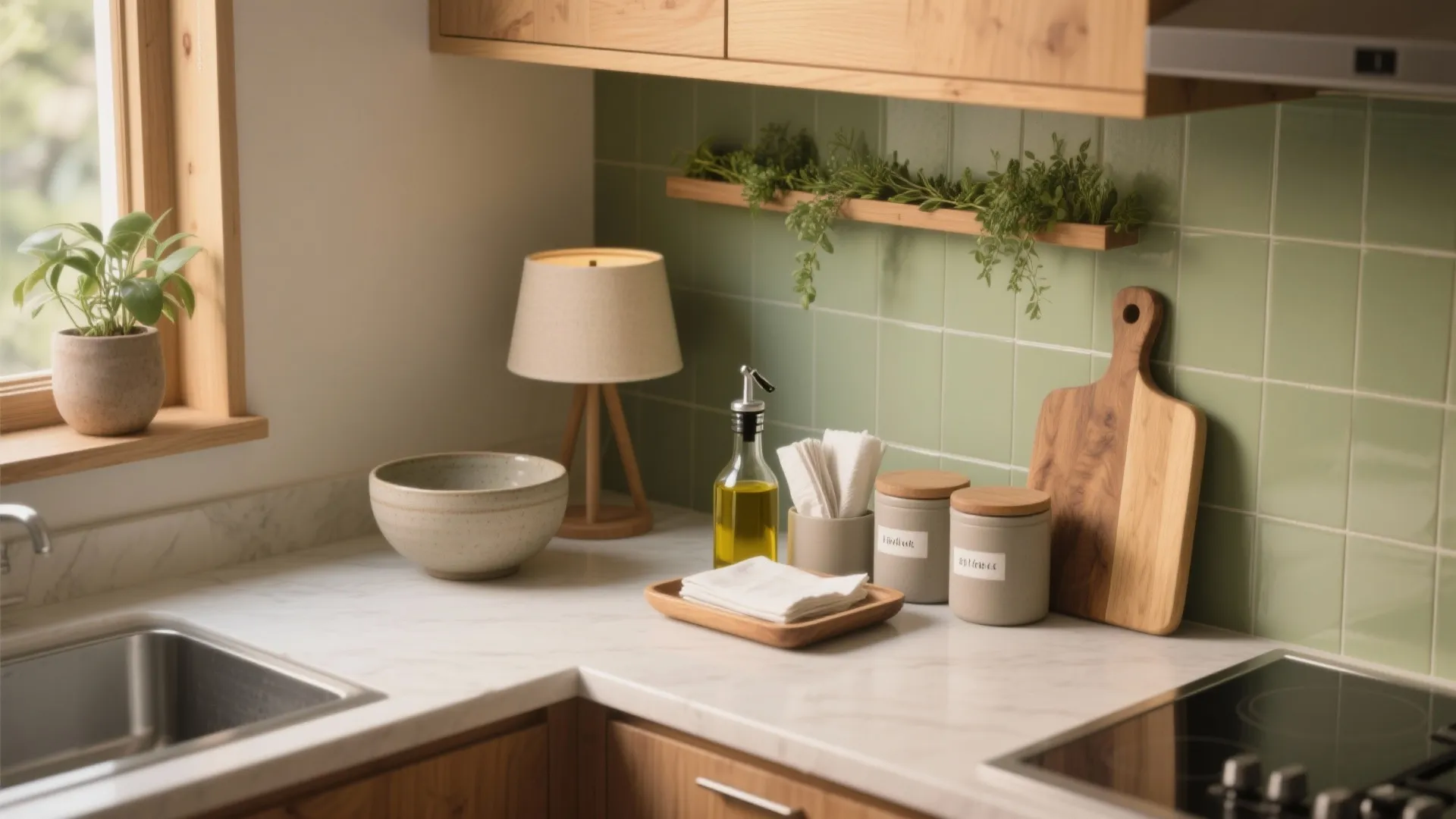 Kitchen Counter Decorating Ideas: 5 Stylish Ways: Practical, small-space countertop styling tips from a senior designer