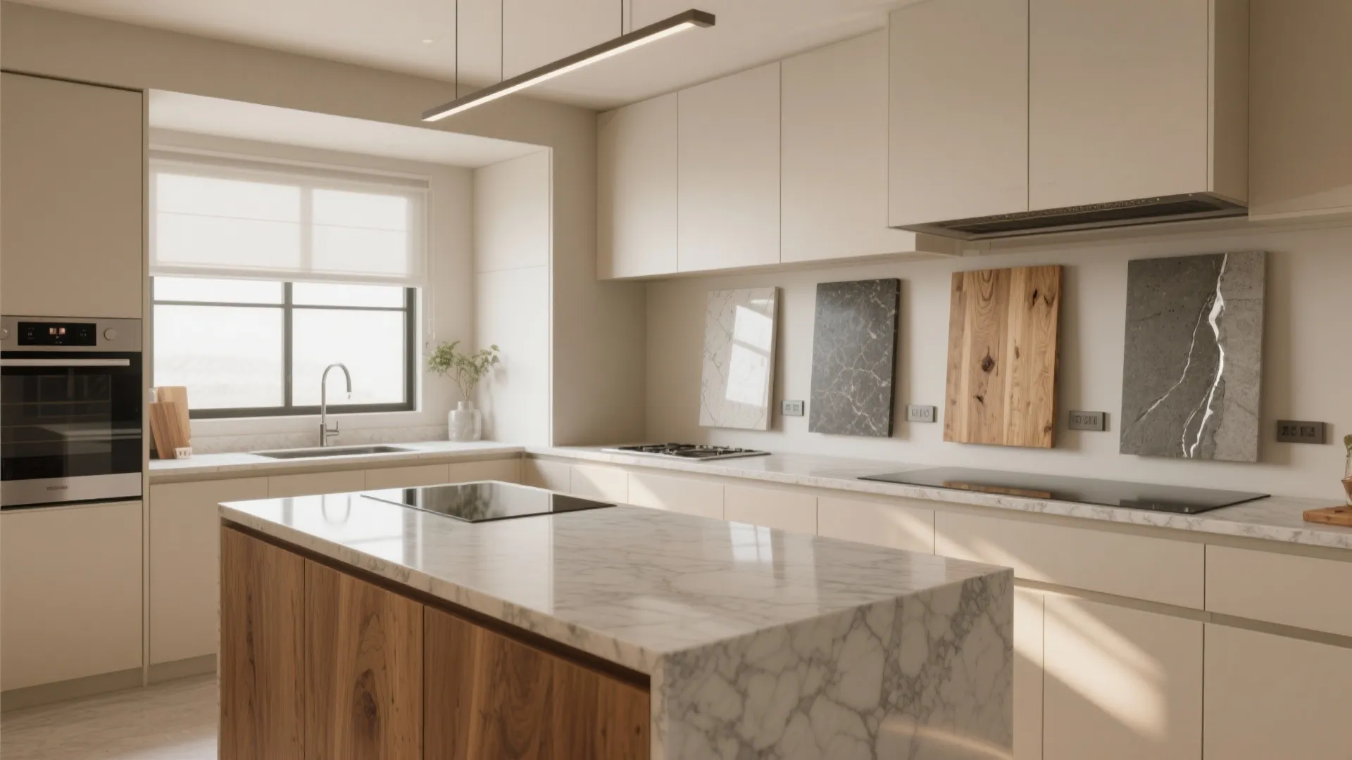 Contemporary Kitchen Countertops: 5 Ideas: Practical, stylish countertop ideas I use to transform kitchens big and small