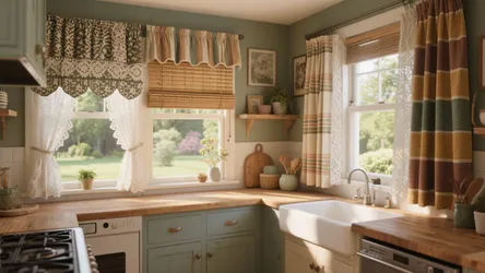 10 Kitchen Window Curtain Ideas