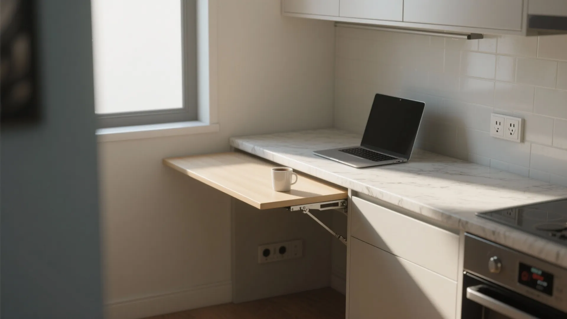 5. Multi-Use Kitchen Folding Desk