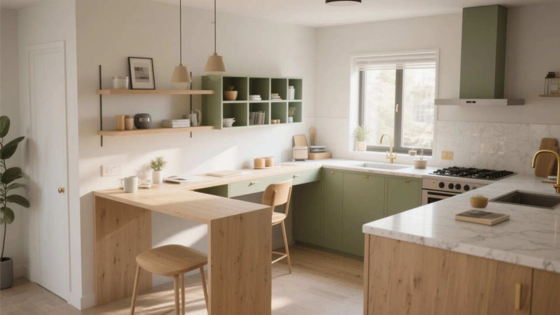 Kitchen Desk Ideas: 5 Small-Space Solutions: Practical, stylish kitchen desk ideas for tiny homes and busy cooks