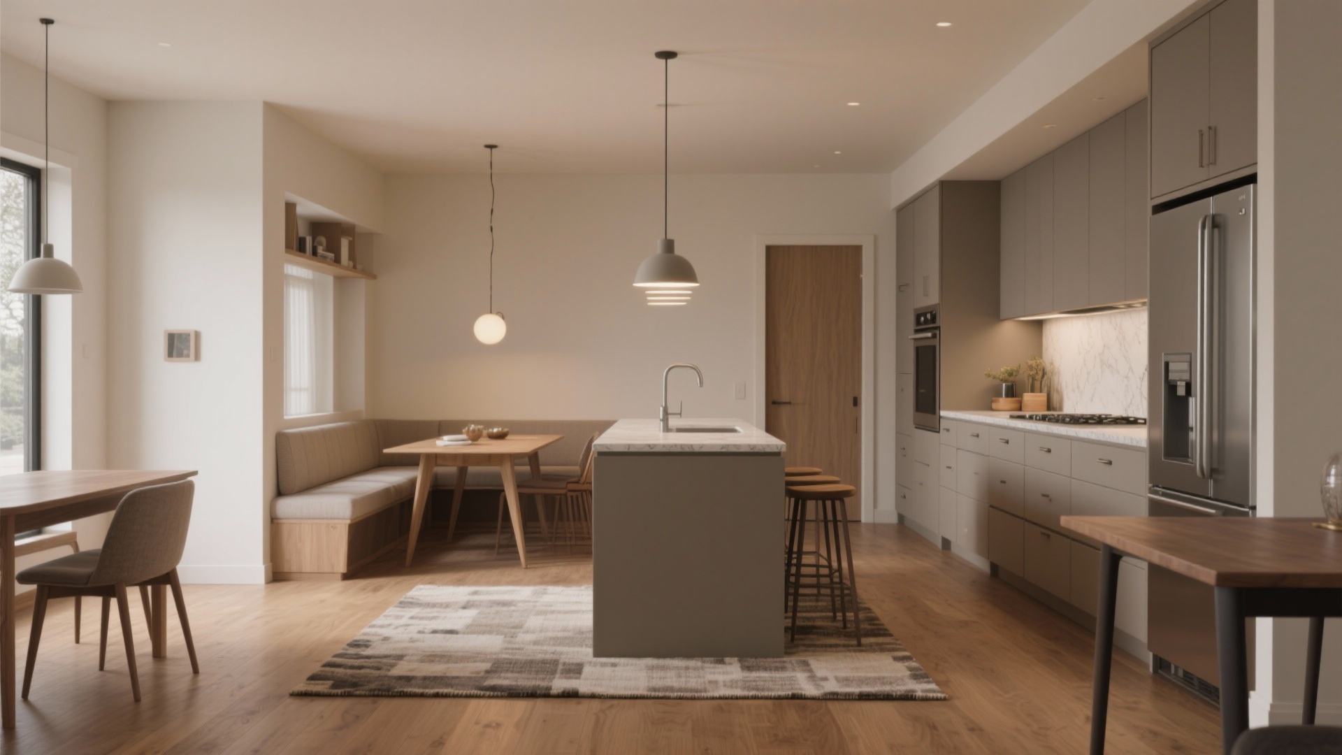 Cramped Kitchen-Dining? 5 Kitchen Dining Layout Fixes
