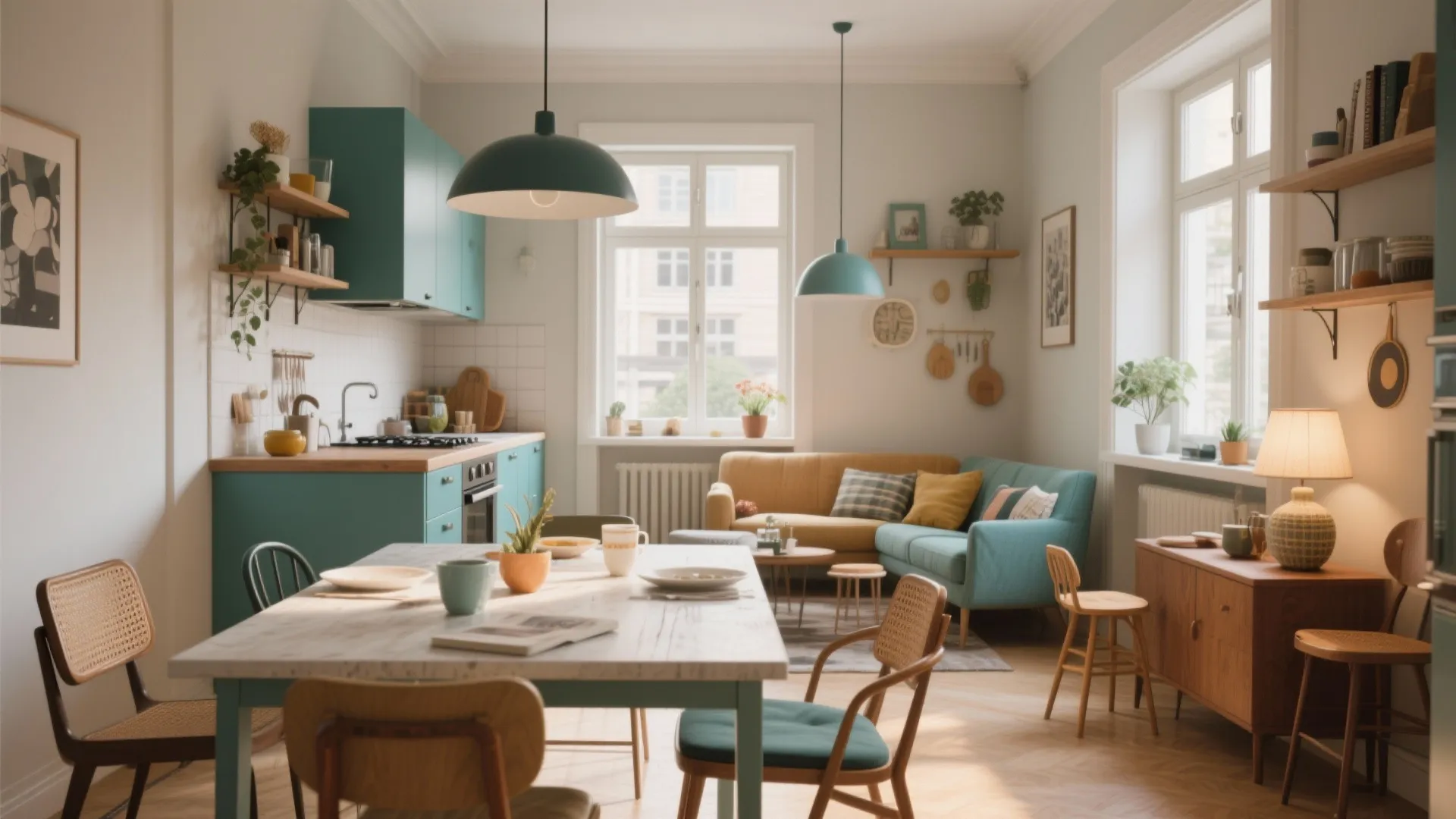 5 Dining Room & Kitchen Decorating Ideas: Small space, big style – my top 5 ways to make your dining and kitchen shine