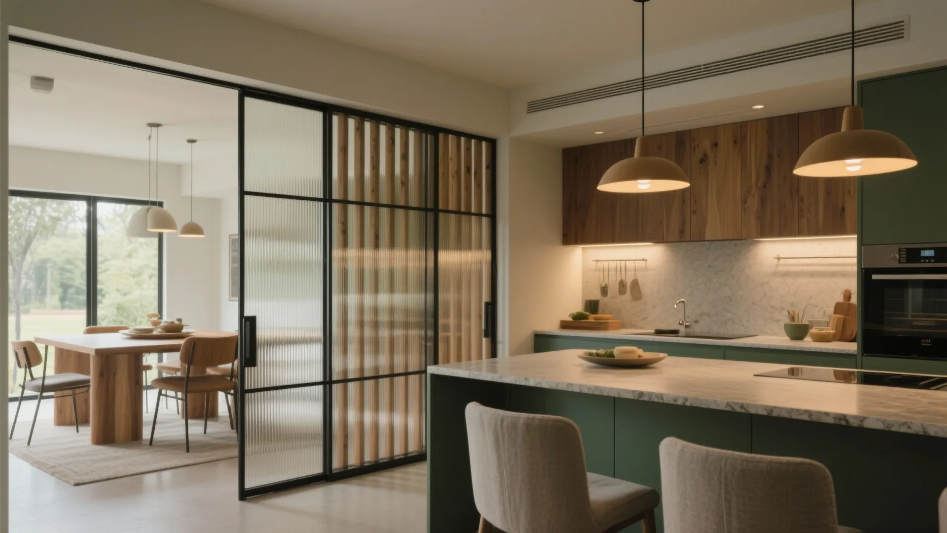 Kitchen and Dining Room Partition Design Ideas for Every Space