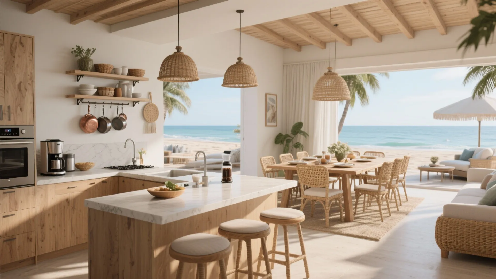 4. Make the kitchen and dining a showpiece