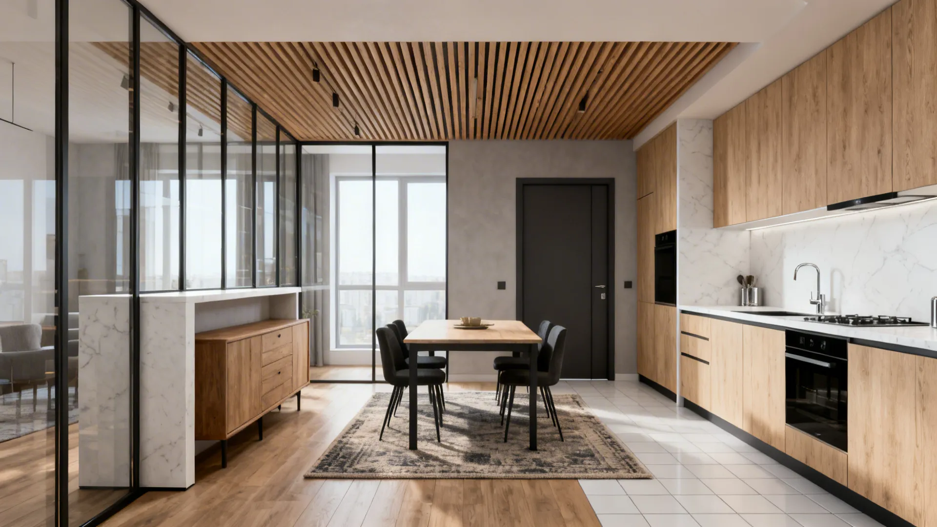 5 Smart Ideas to Separate Kitchen from Dining Room