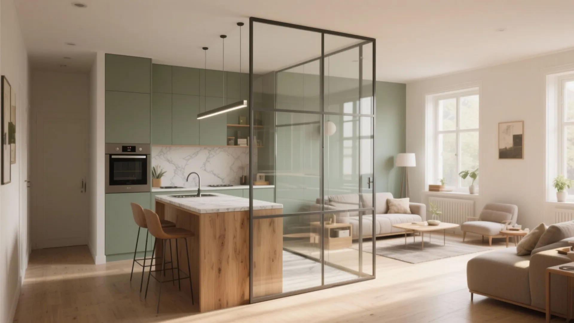 Kitchen Divider Ideas: 5 Smart Ways: Practical kitchen divider ideas for small homes — five creative ways I use to separate cooking and living areas