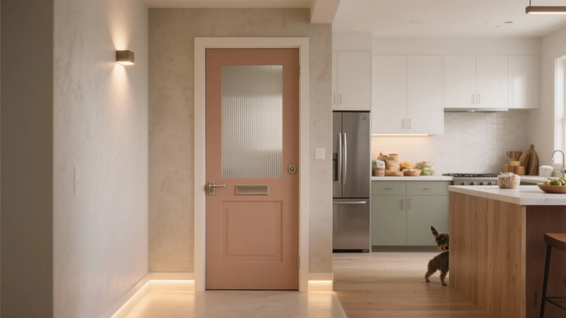 Kitchen Door Decoration Ideas: Transform Your Entryway: 1 Minute to Refresh Your Kitchen Door Style With Creative Twists