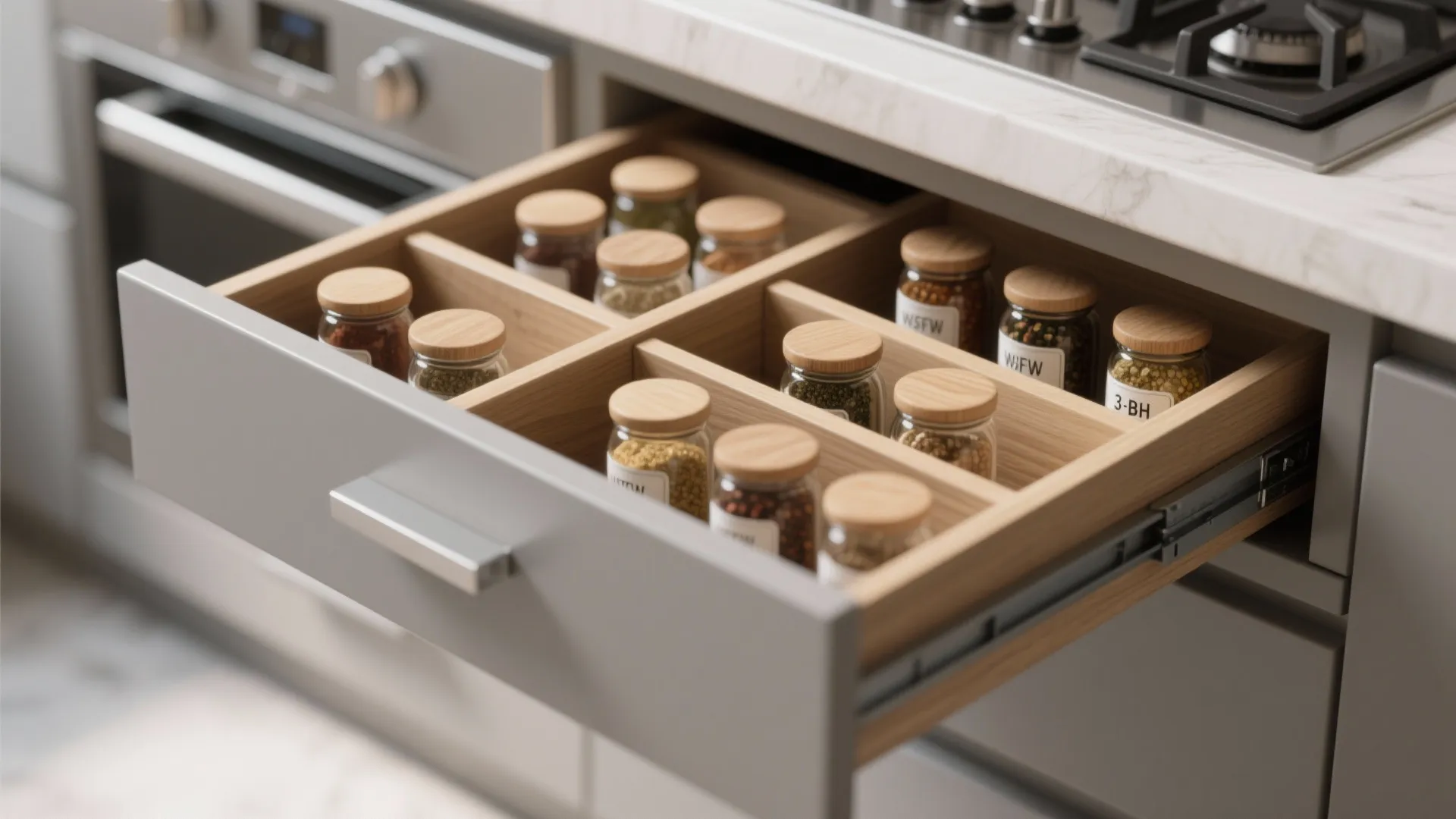 Minimalist Kitchen Storage for 3 BHKs