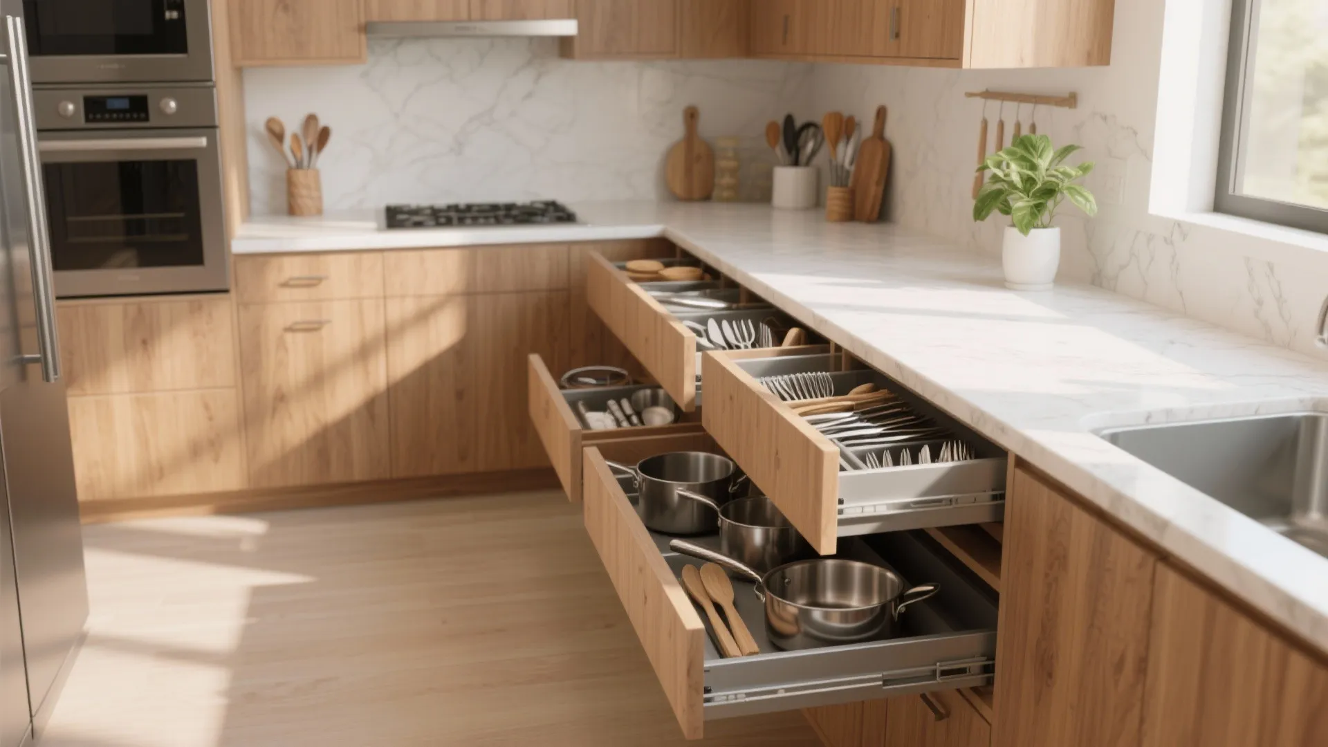 Organizing Kitchen Drawers: 5 Practical Ideas: Five bite-size, real-world solutions I use to tame drawer chaos in small kitchens