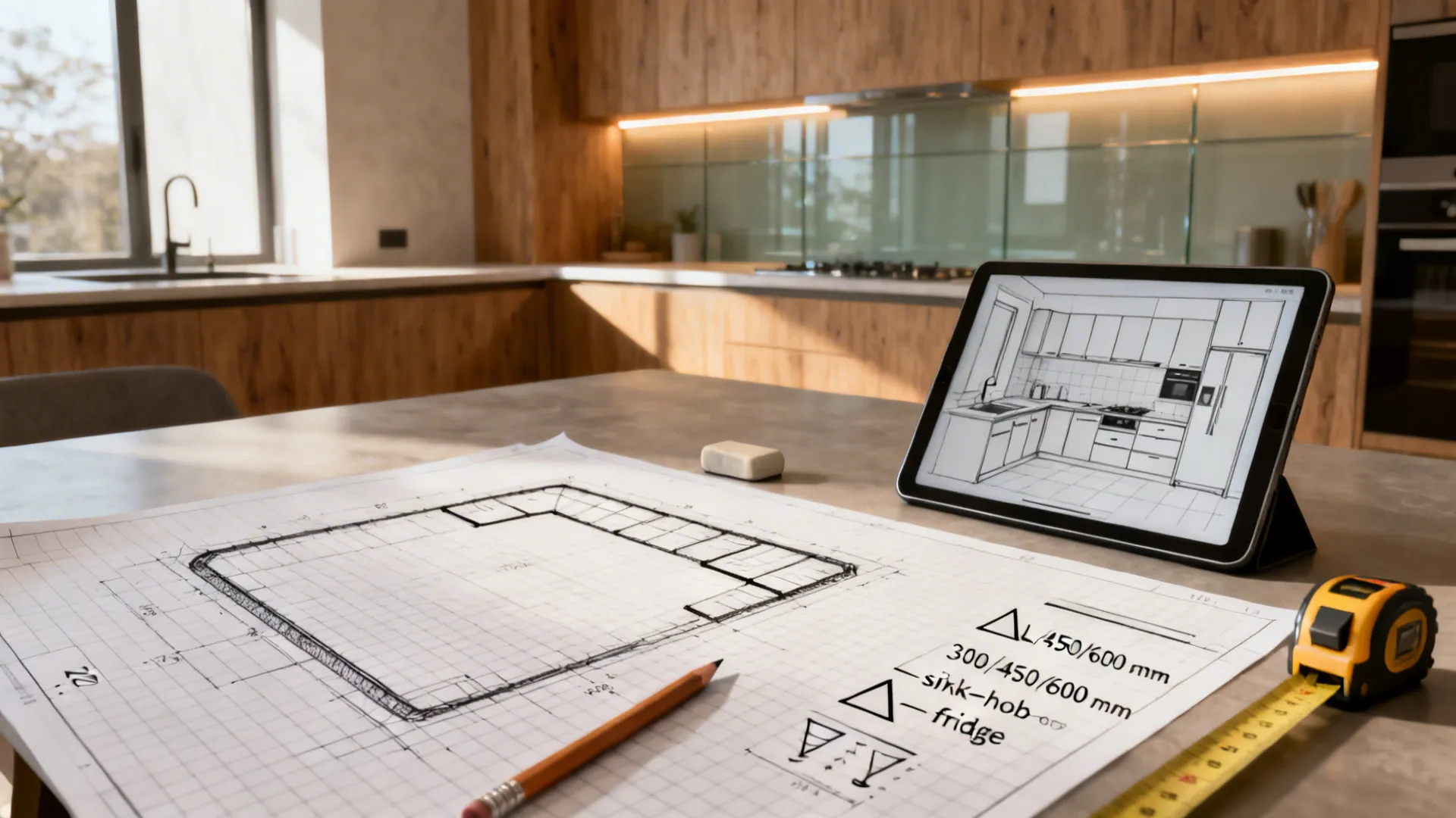 Kitchen Layout Not Working? Draw a Kitchen Plan Step by Step