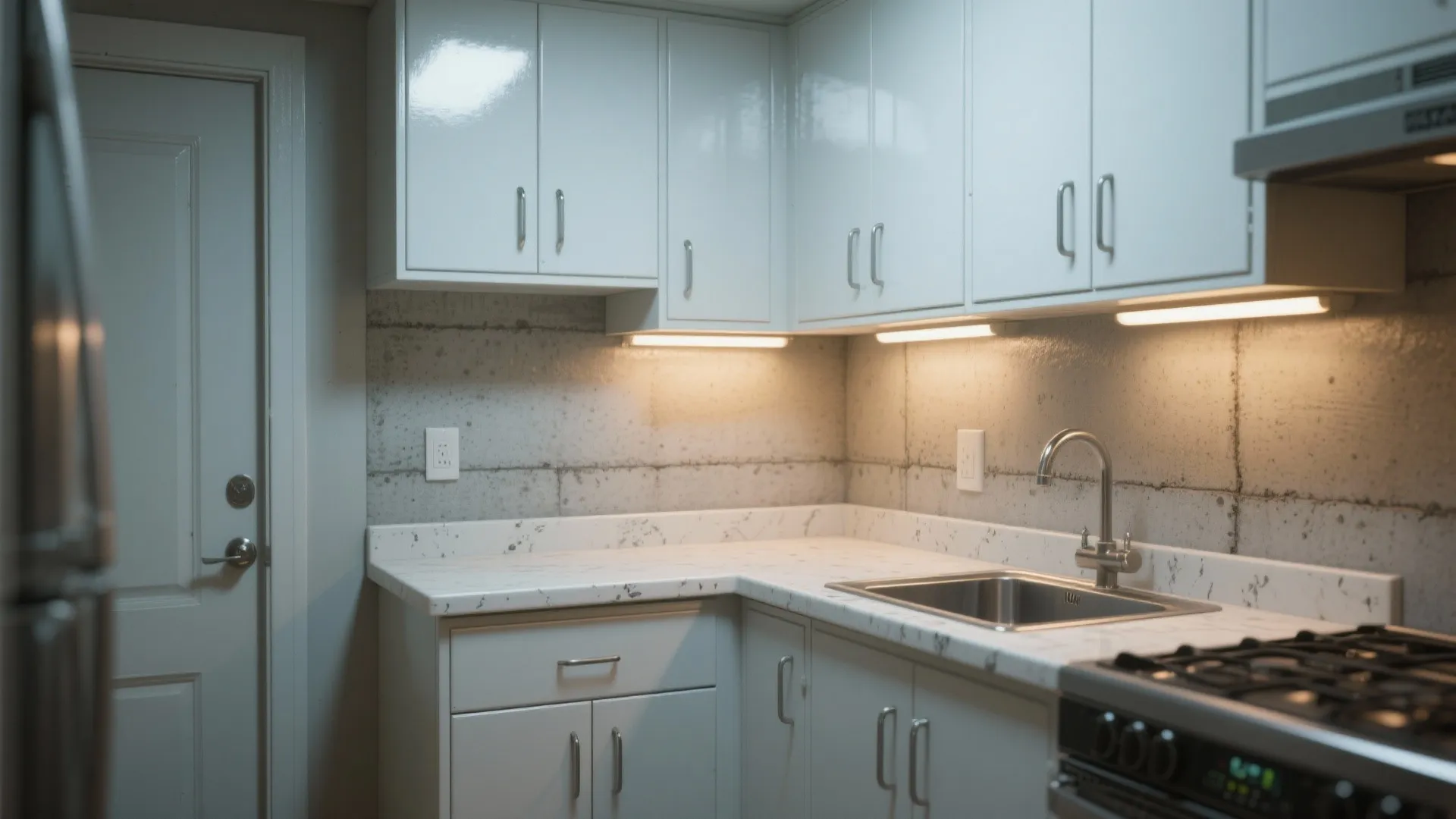 3. Kitchen backsplashes and base cabinets