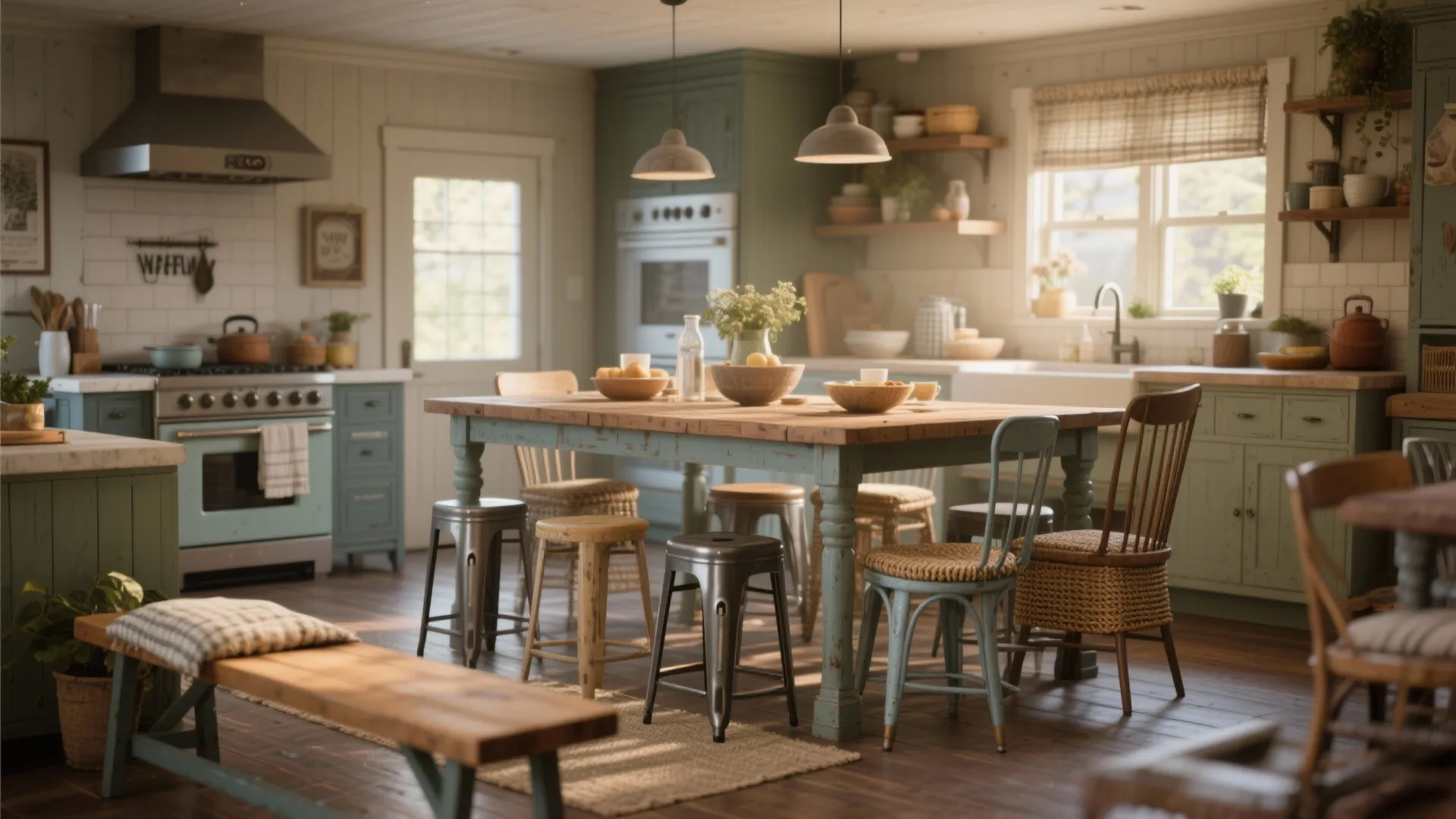 5. Functional Eclectic for Kitchens