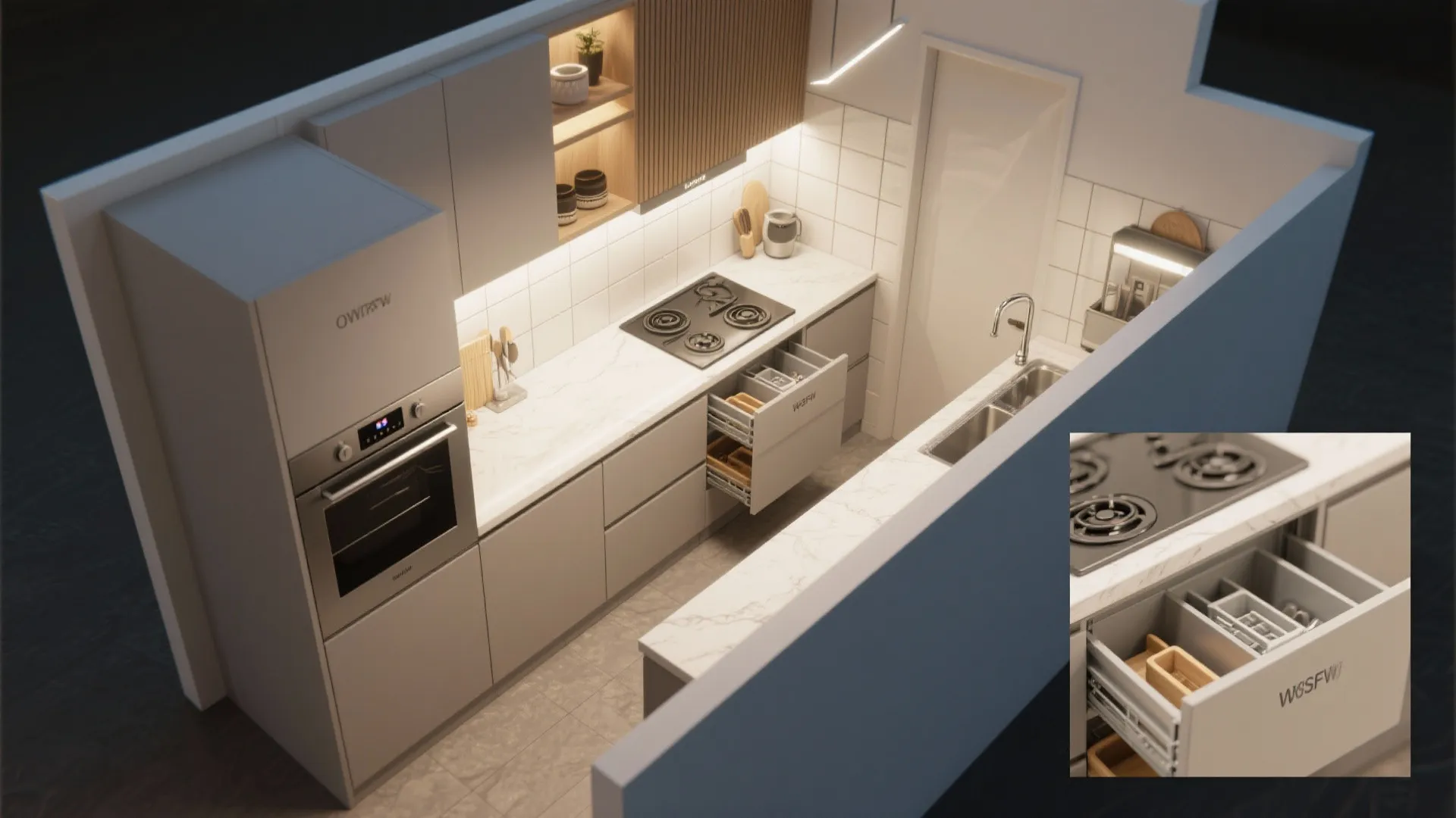 4. Kitchen Efficiency with Smart Appliances