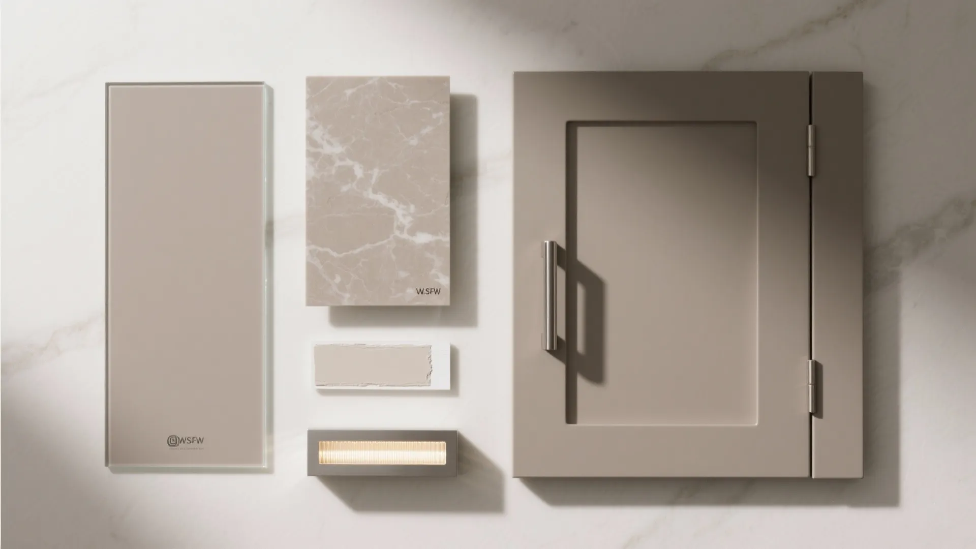 Glass Backsplash and Light Play in the Kitchen