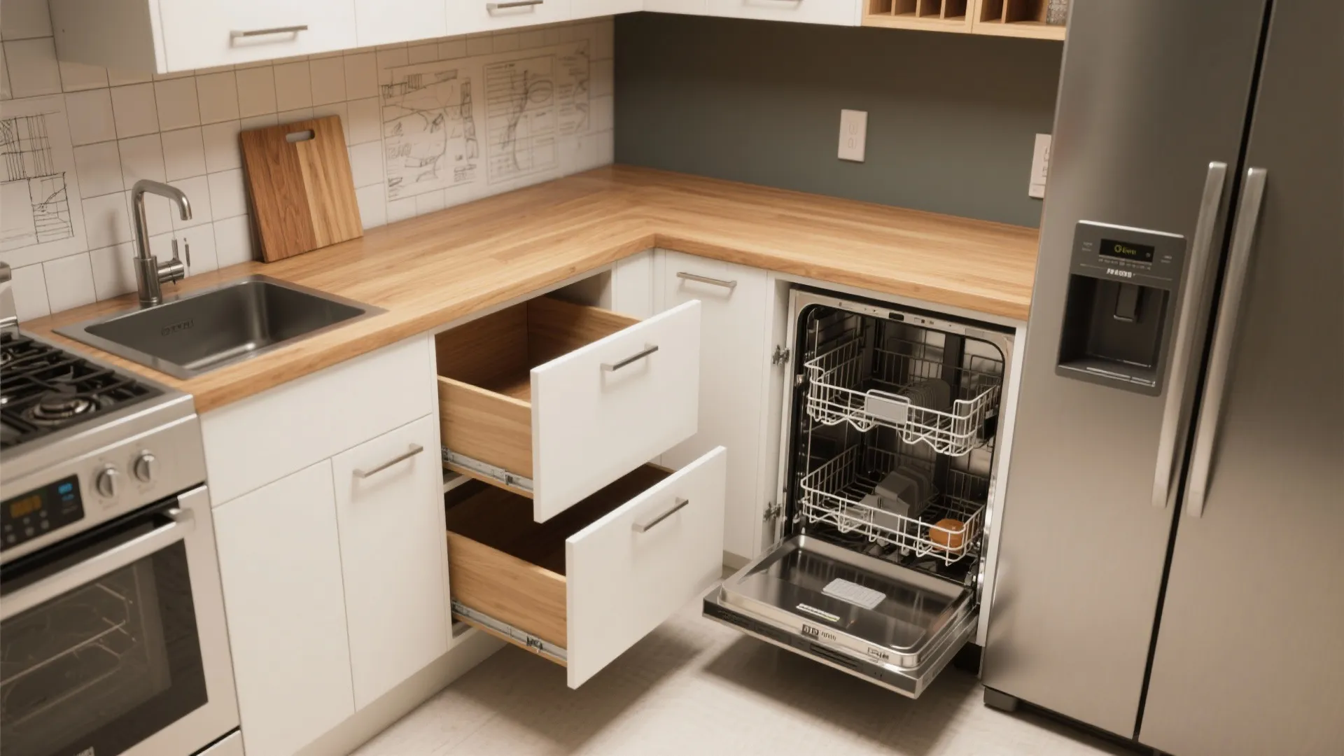 4. Compact kitchen recalibration