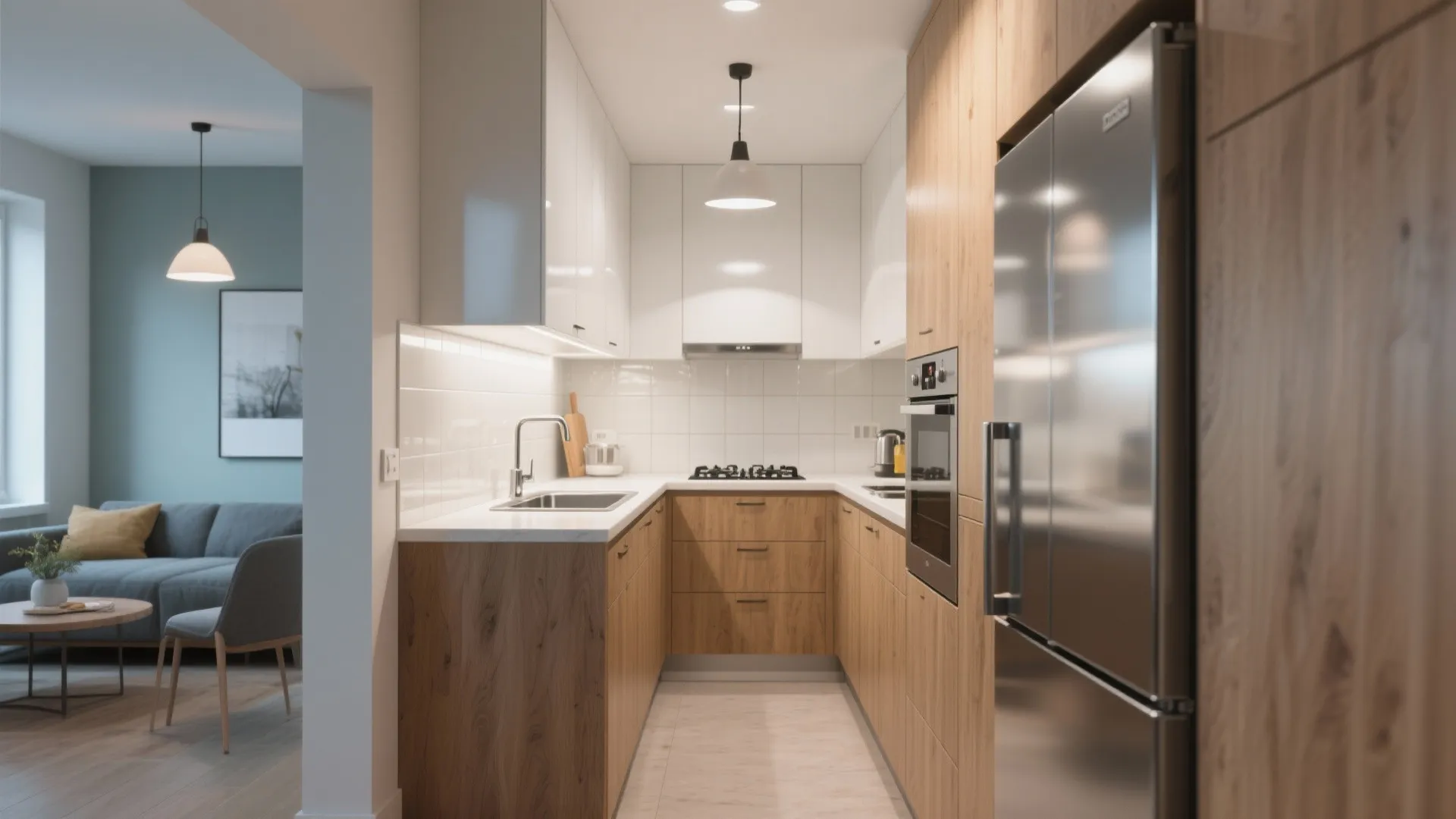 3. Orient the kitchen for flow