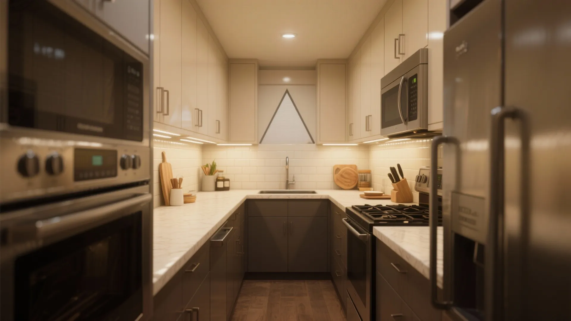 4. Prioritize kitchen flow over cabinet count