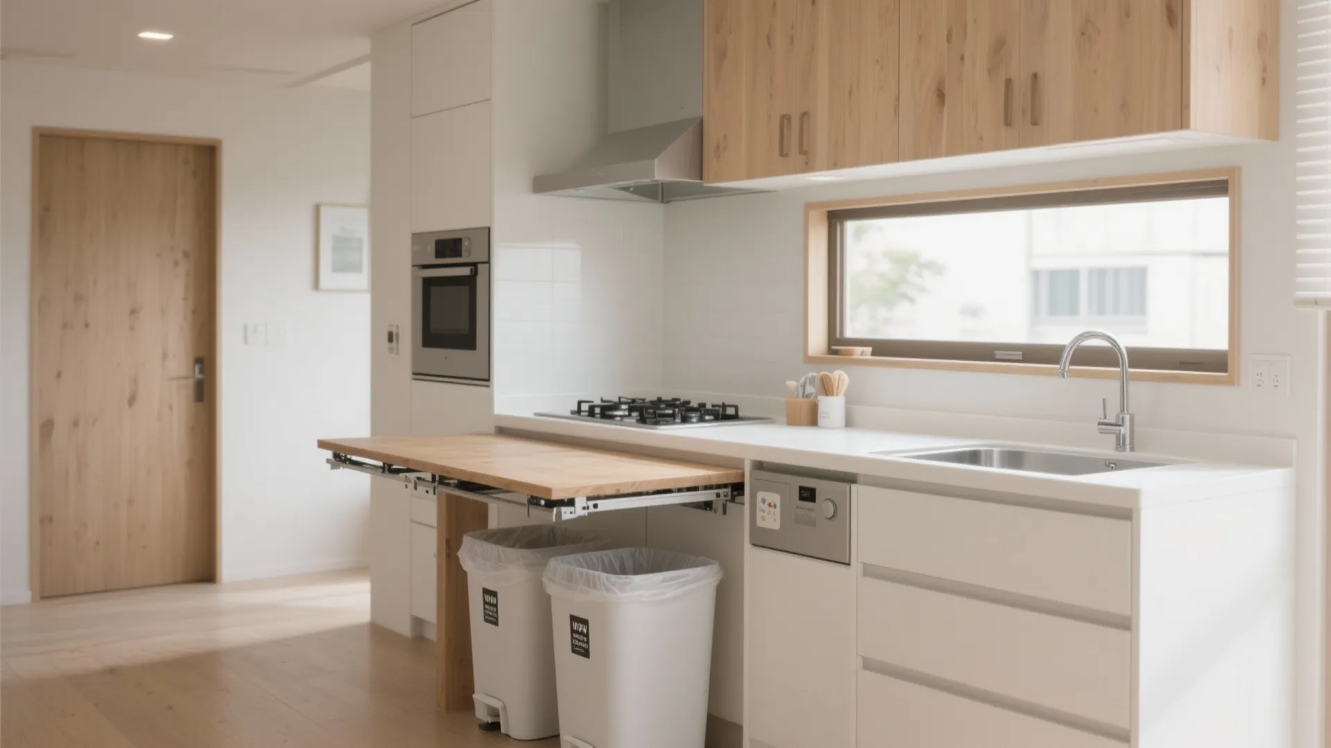 Tips 5: キッチンは“手前完結”で火元から距離をとる（动线规划）