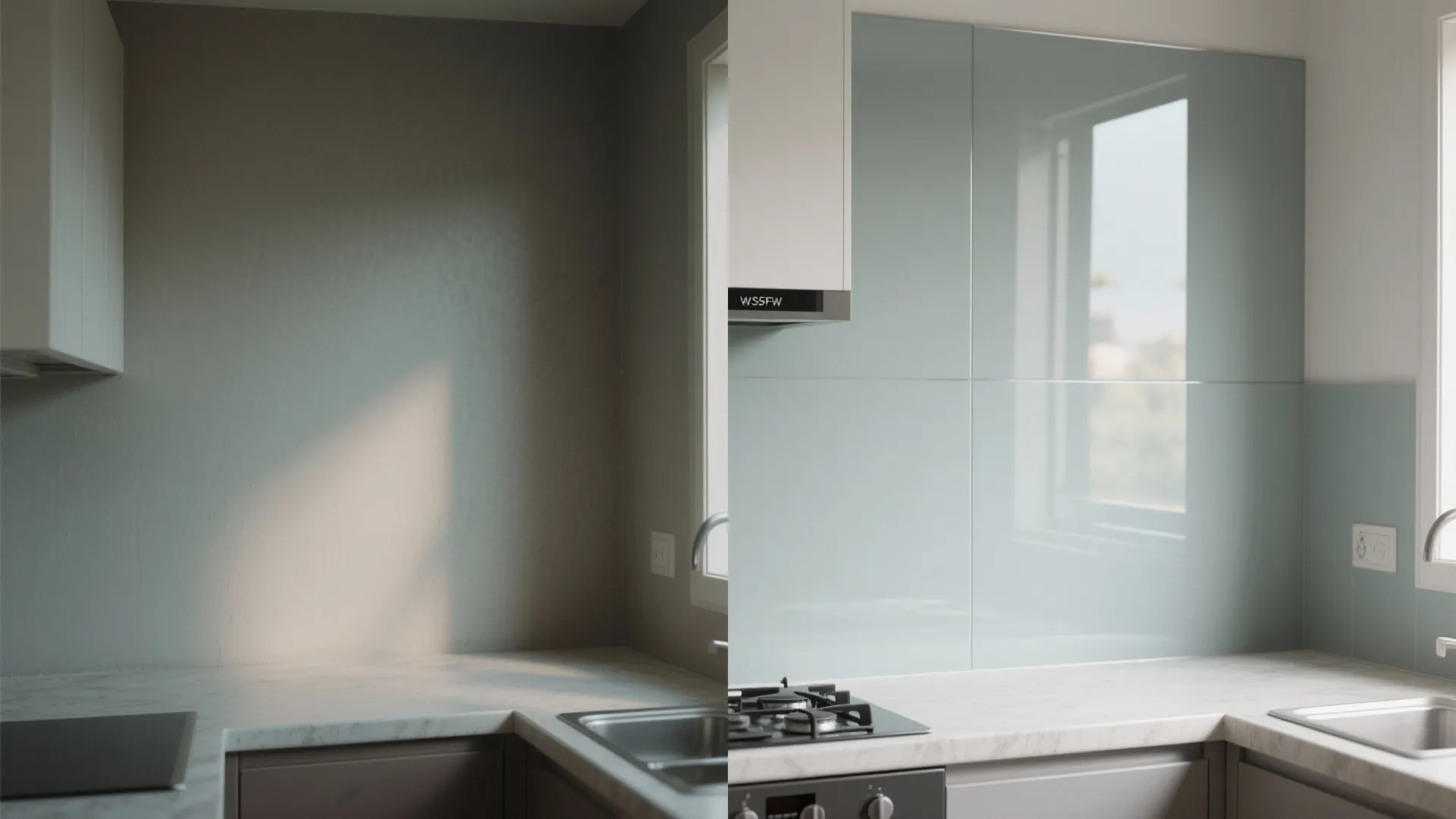 Glass and High-Gloss Panels to Amplify Light