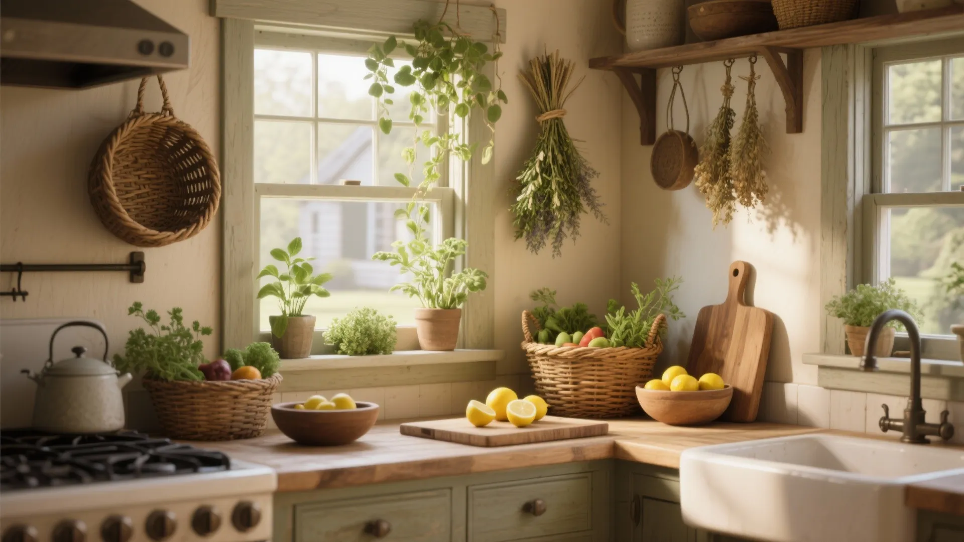 [Section: Greenery and Everyday Styling]