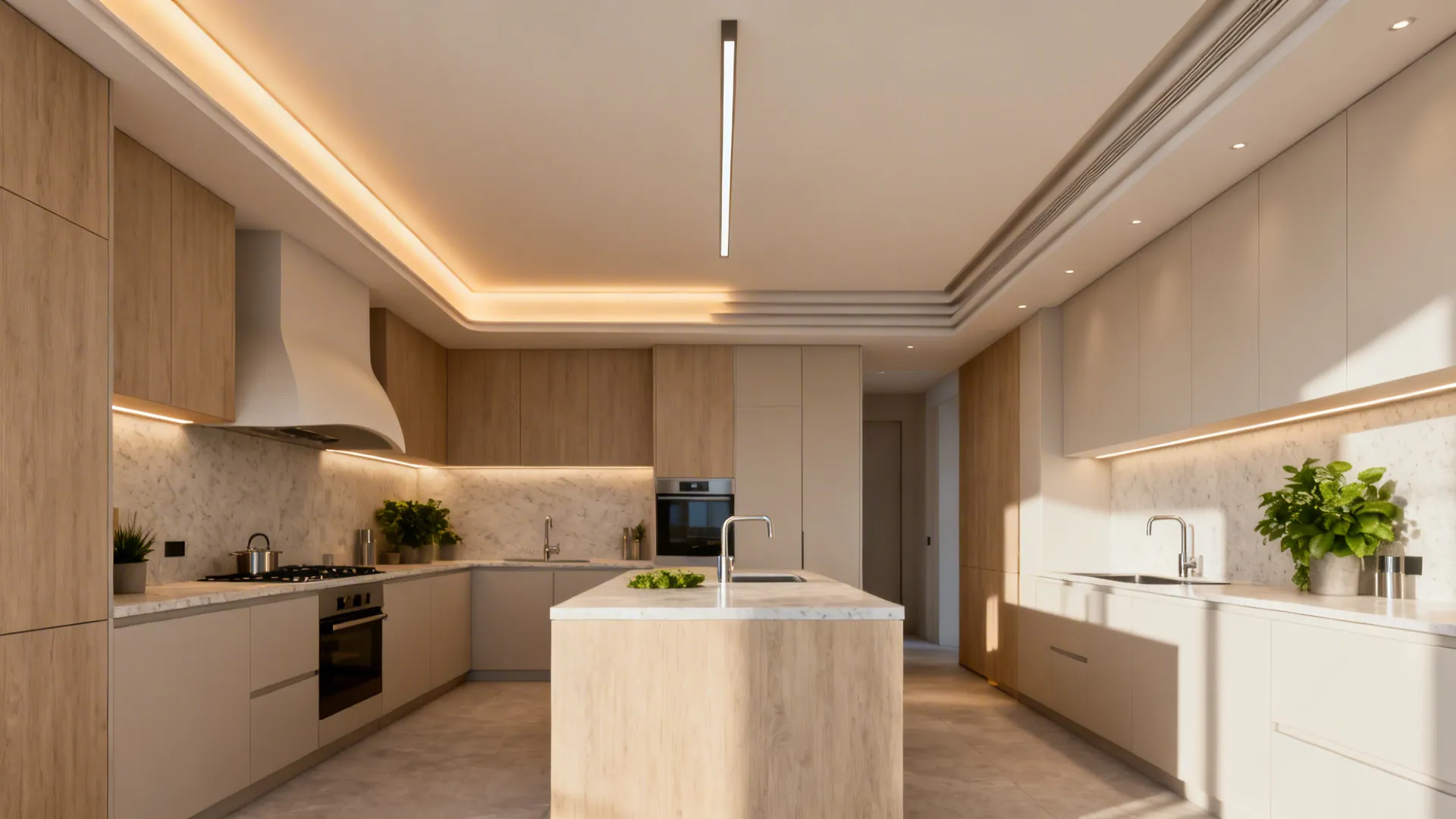 5 Gypsum Board Ceiling Designs for Kitchens