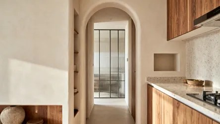 5 Smart Ideas for Kitchen and Hall Partitions with Arches