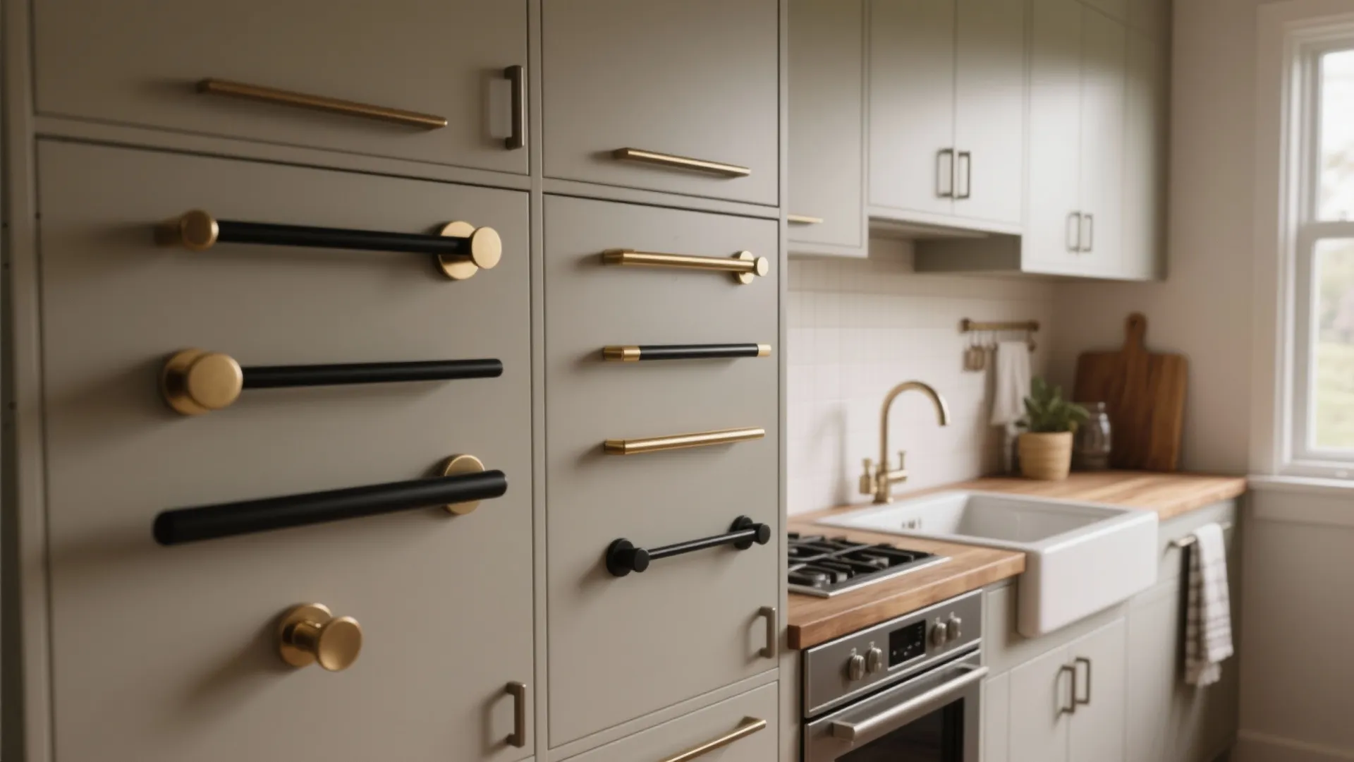 5 Clever Kitchen Door Pulls & Handles Ideas: Smart, stylish kitchen door pulls and handles to transform small spaces