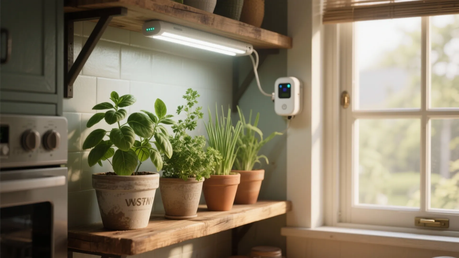3. Kitchen-Edge Herb Stations