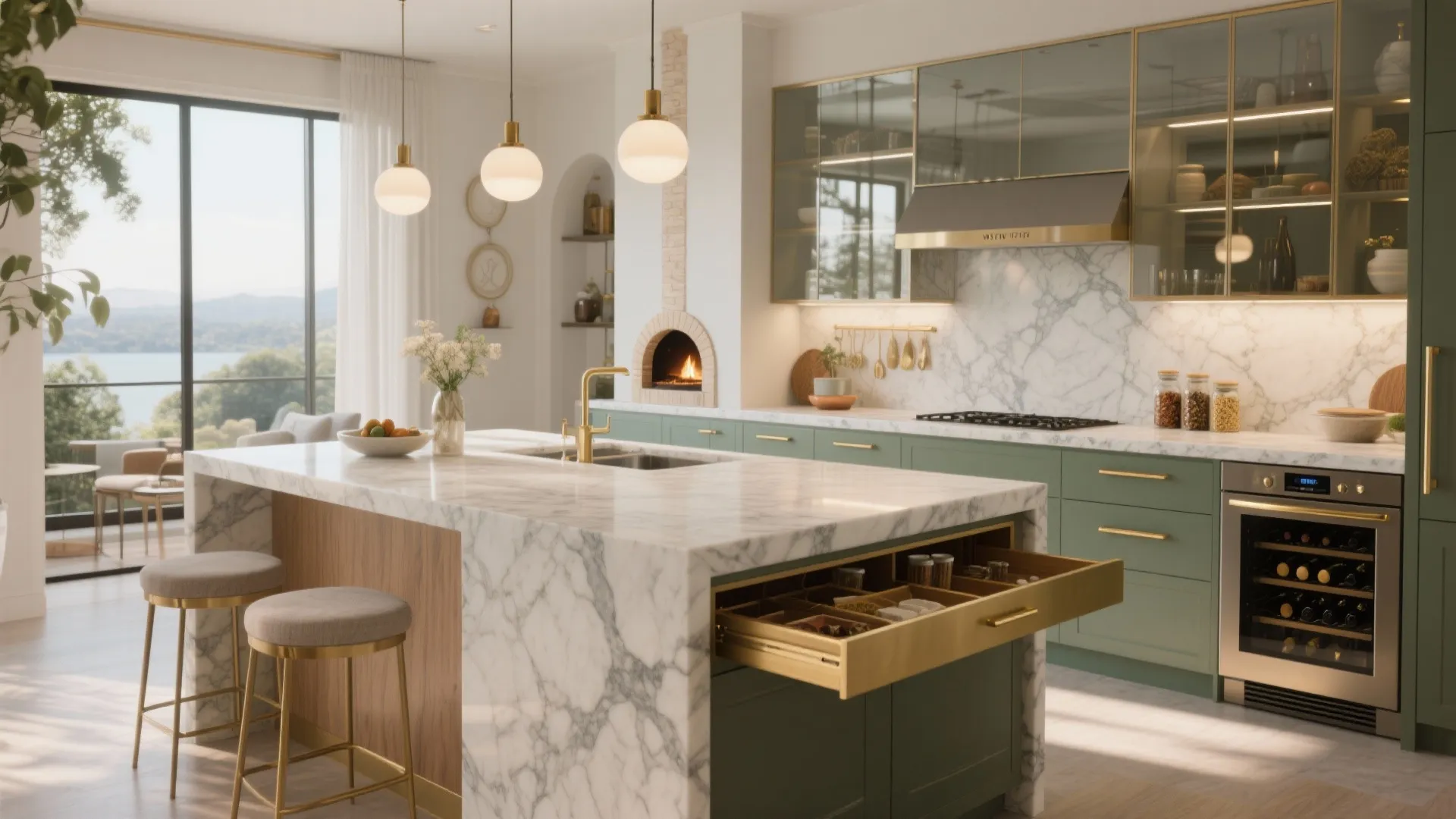 Bespoke Kitchens as Social Hubs: Islands, Niches, and Drama