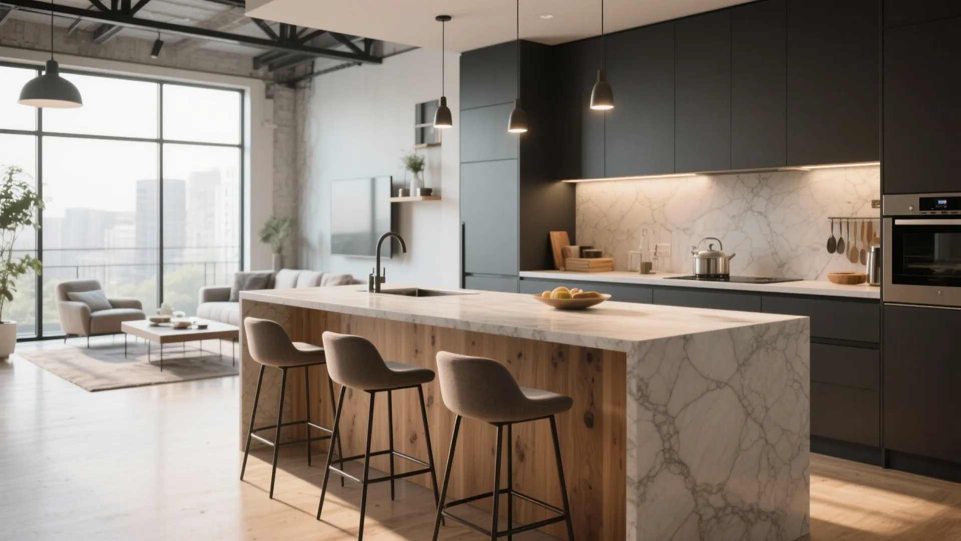 4. Kitchen Island Dining