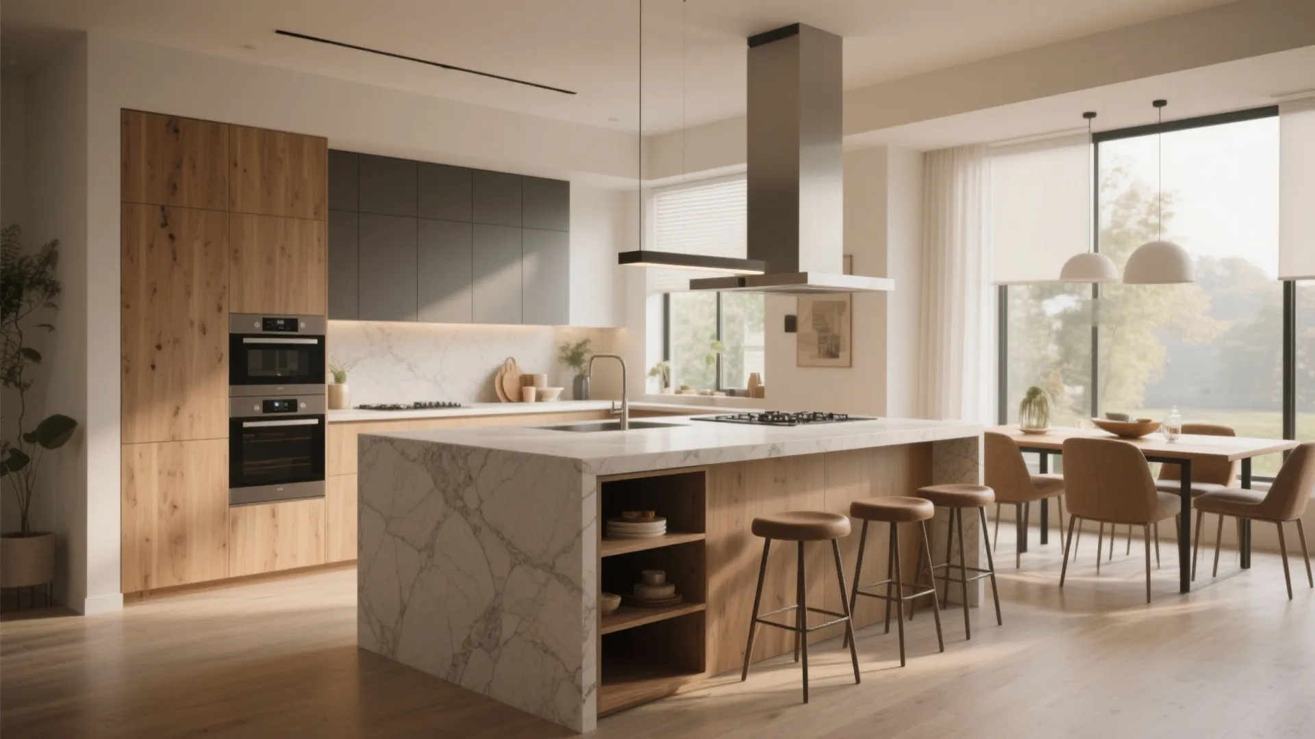 1. Kitchen Island Dining