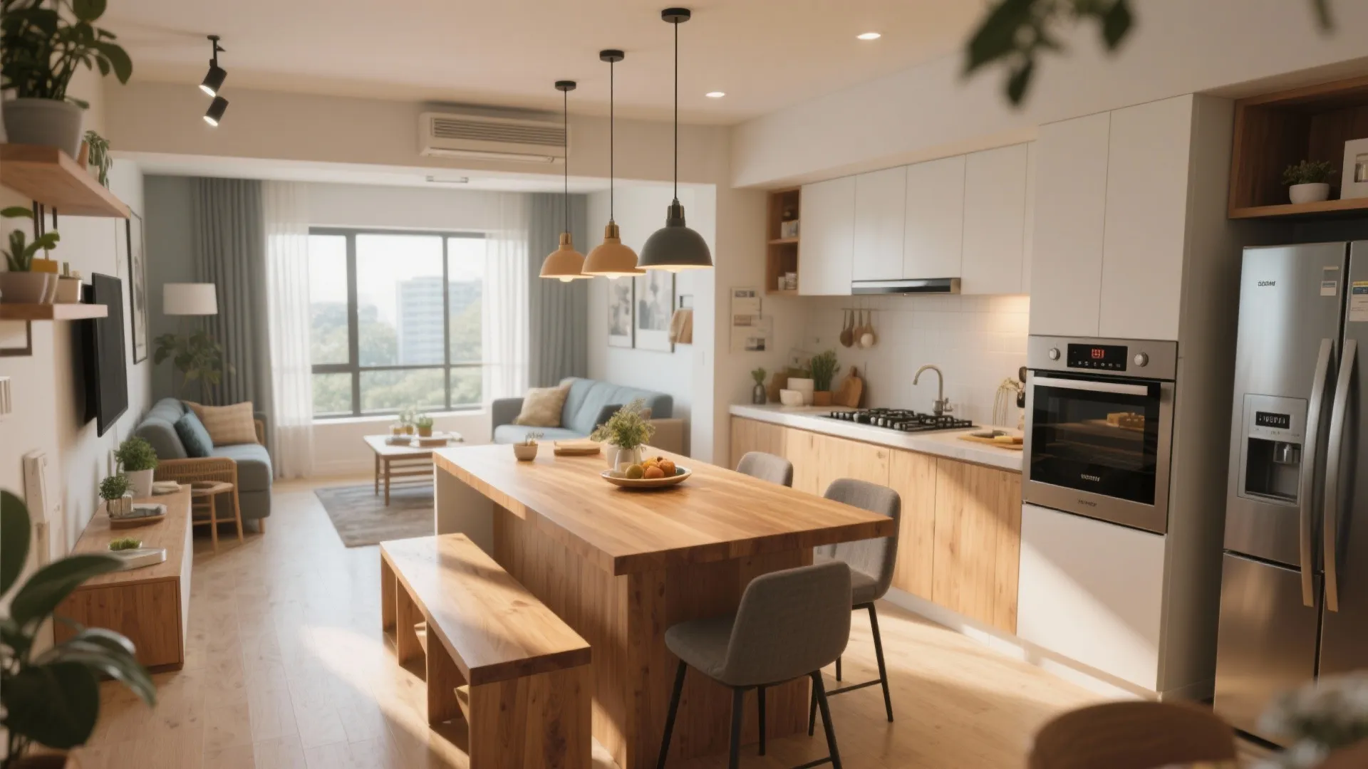 Kitchen Island Dining Combo