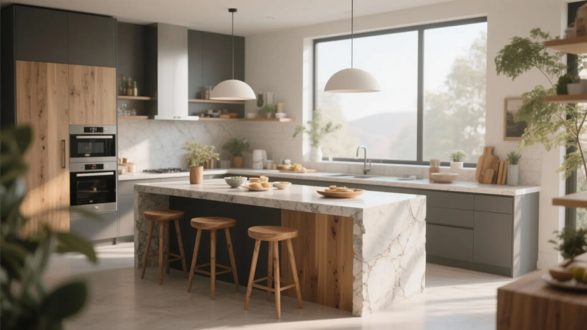 1. Kitchen Island as a Social Hub