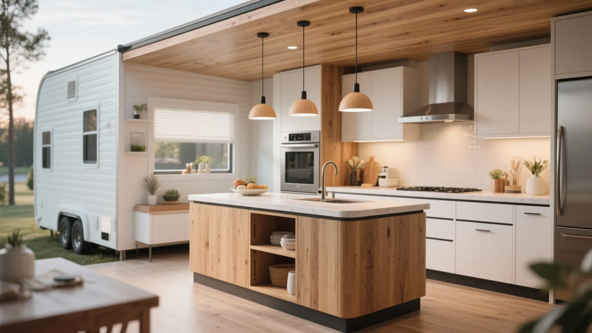 7. Kitchen Island Upgrade