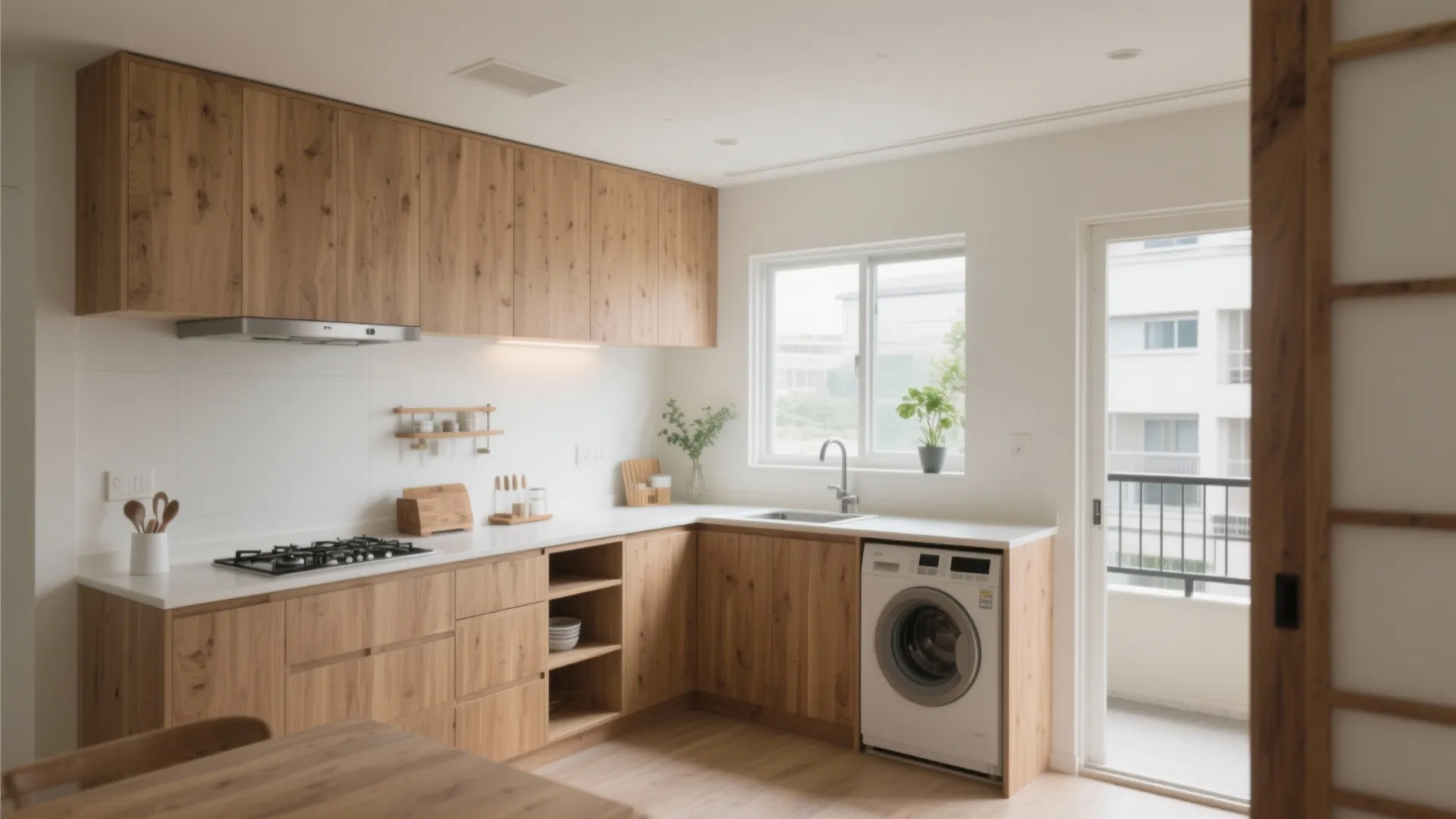 キッチンと洗濯の一直線：家事動線の“分断”をやめる