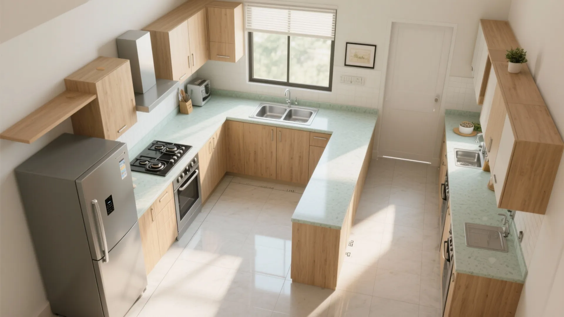 Smart kitchen layouts: L-shaped and parallel done right