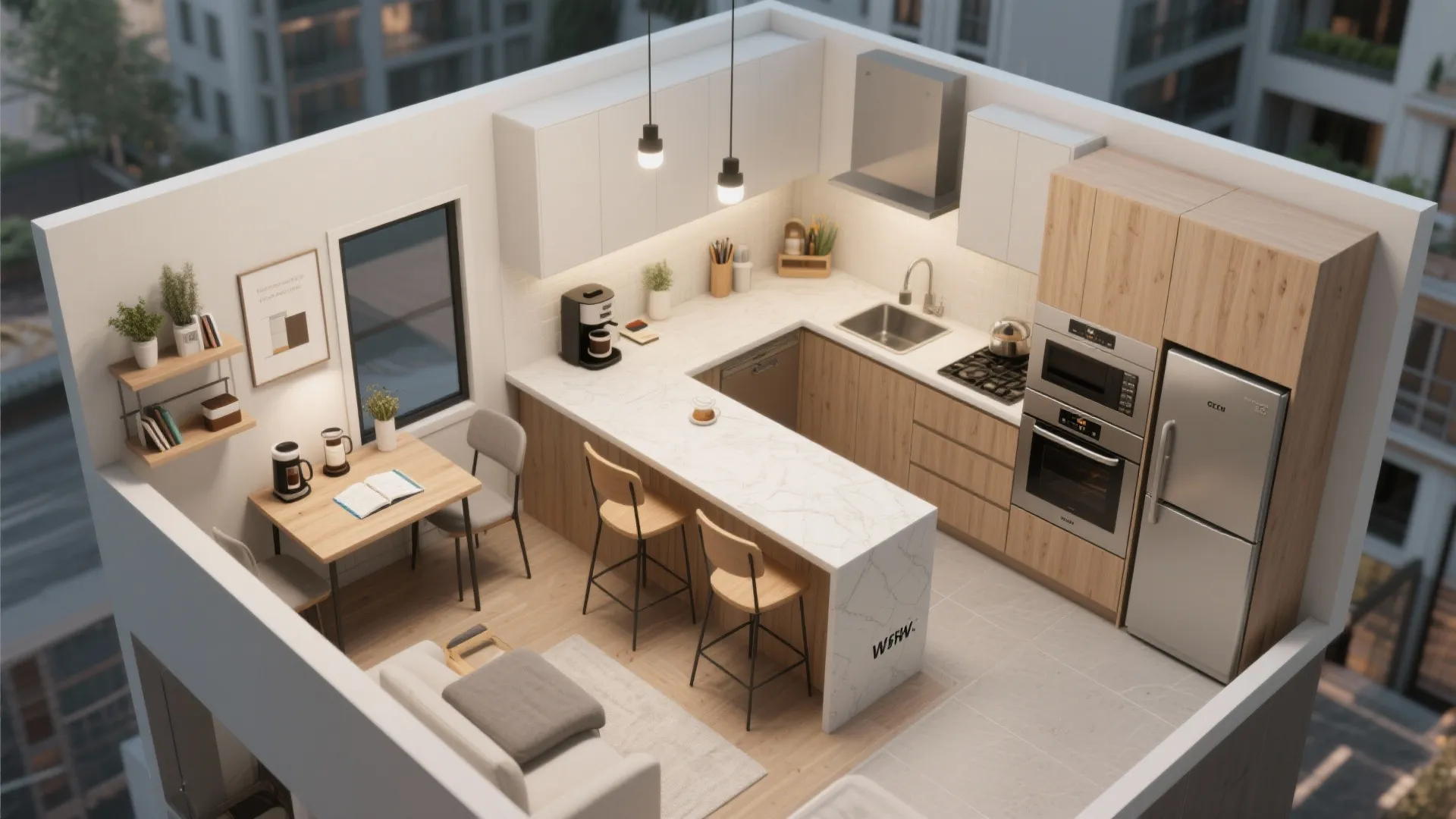 5. Tailor the kitchen layout to daily habits