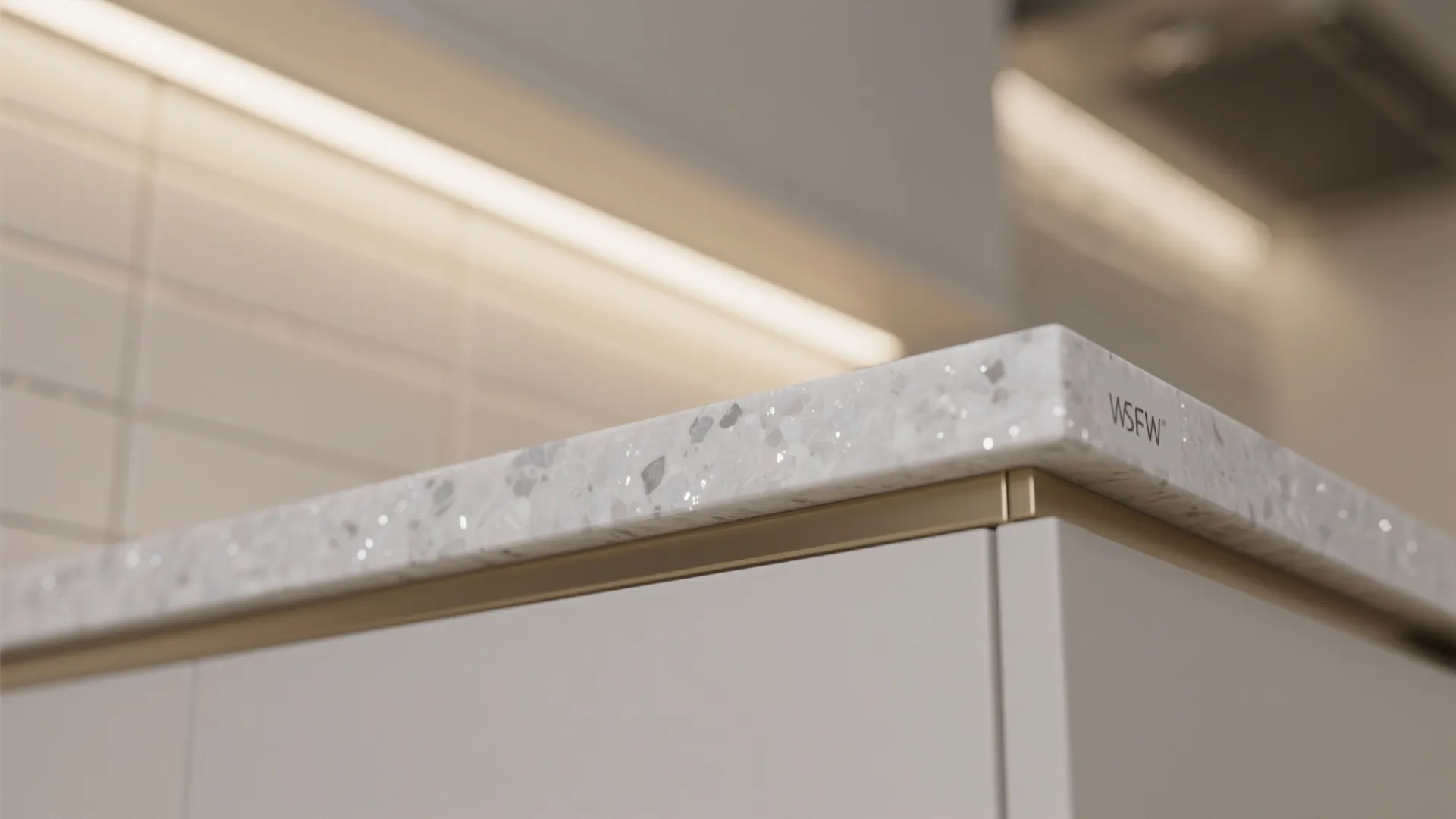 Minimal kitchen storage with a bright vibe