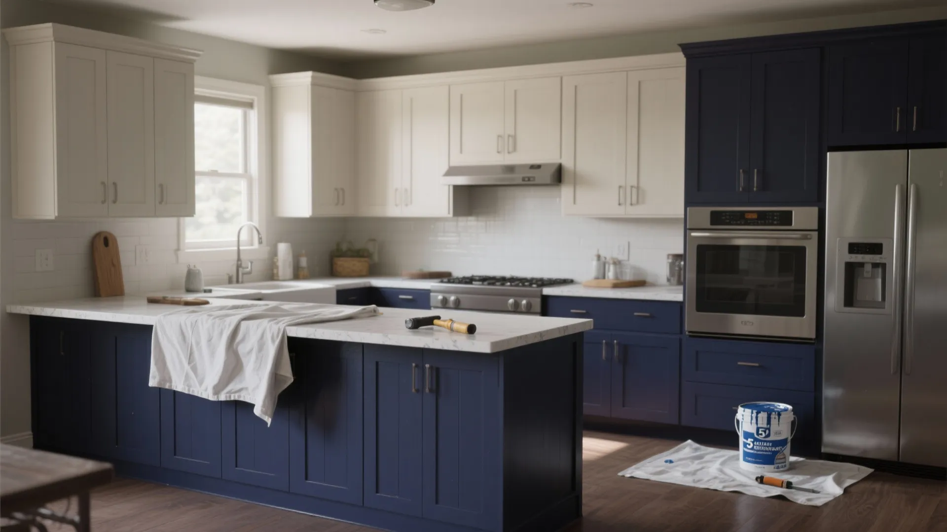 3. Refresh kitchen surfaces without repainting cabinetry one can at a time