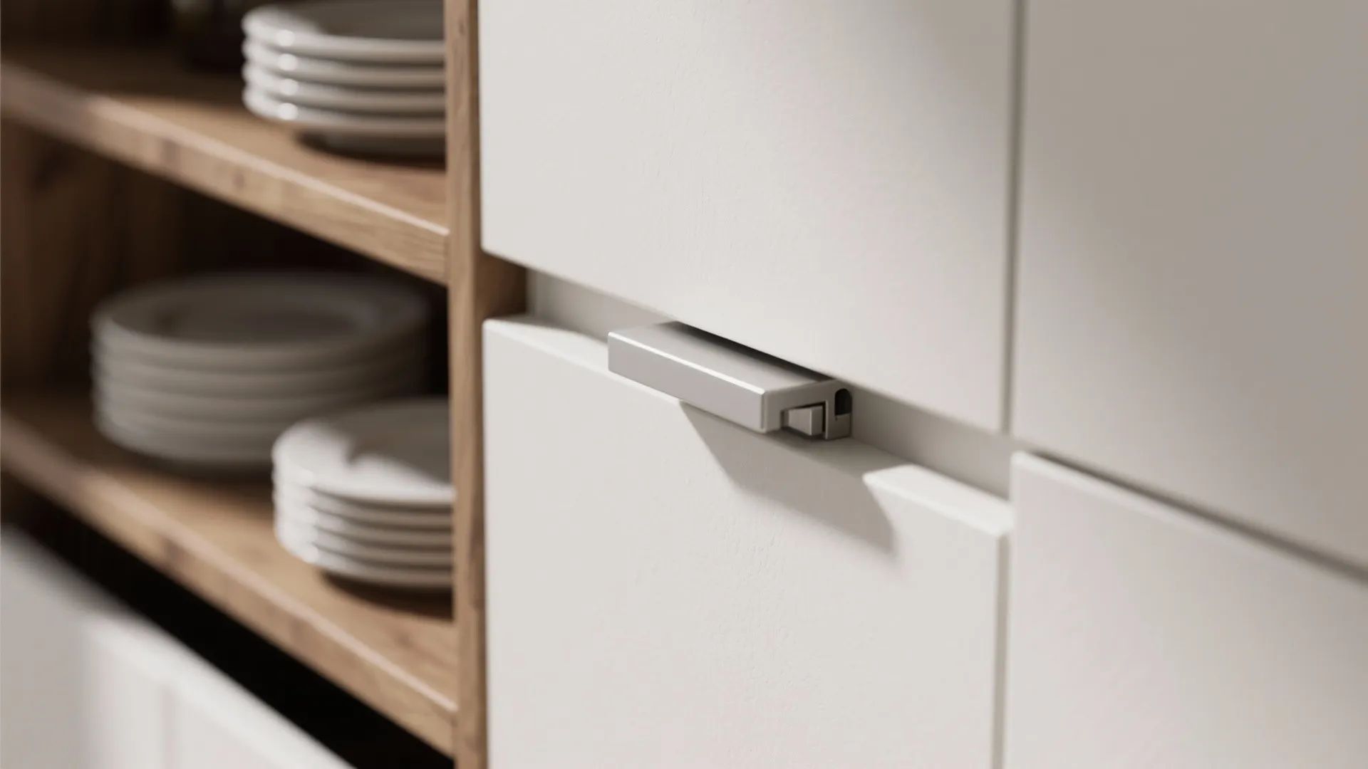 Minimalist kitchen storage that breathes