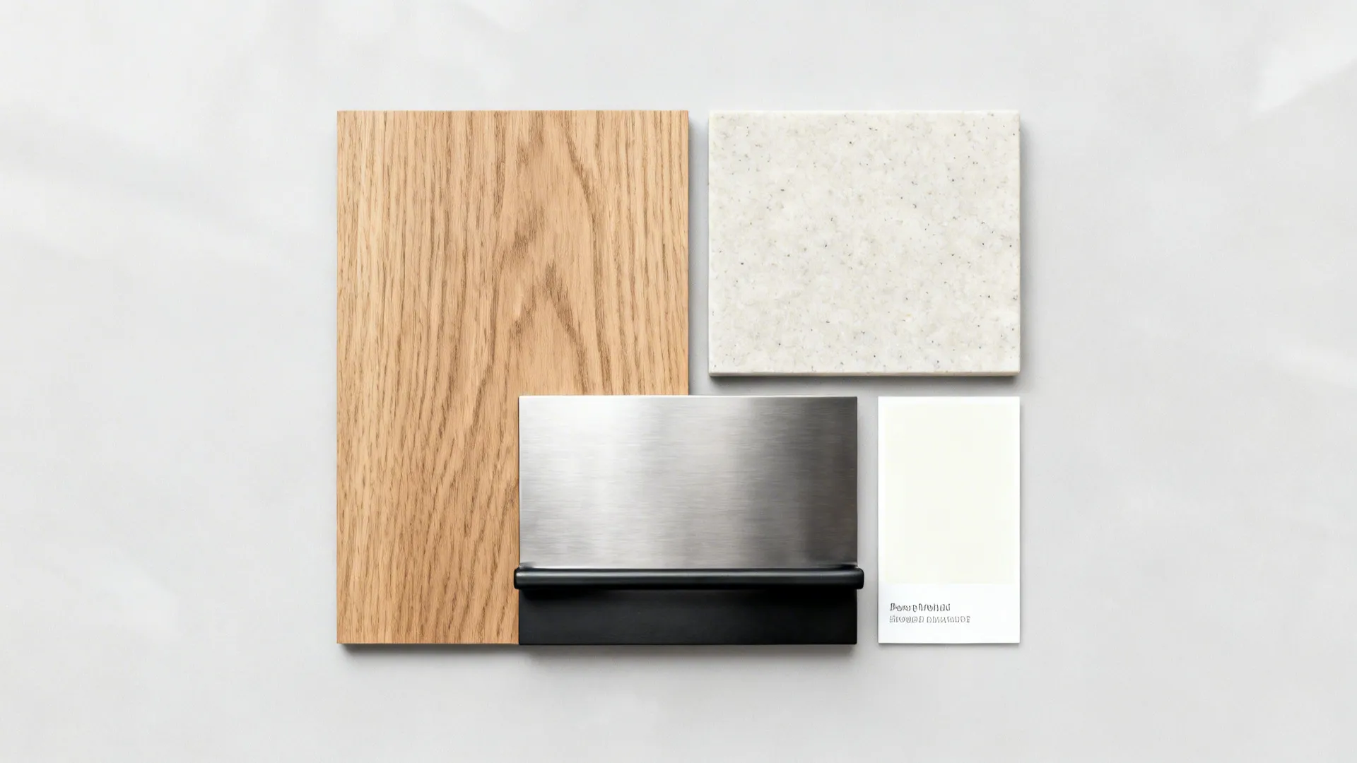 Mixed materials: wood, stone, and metal accents