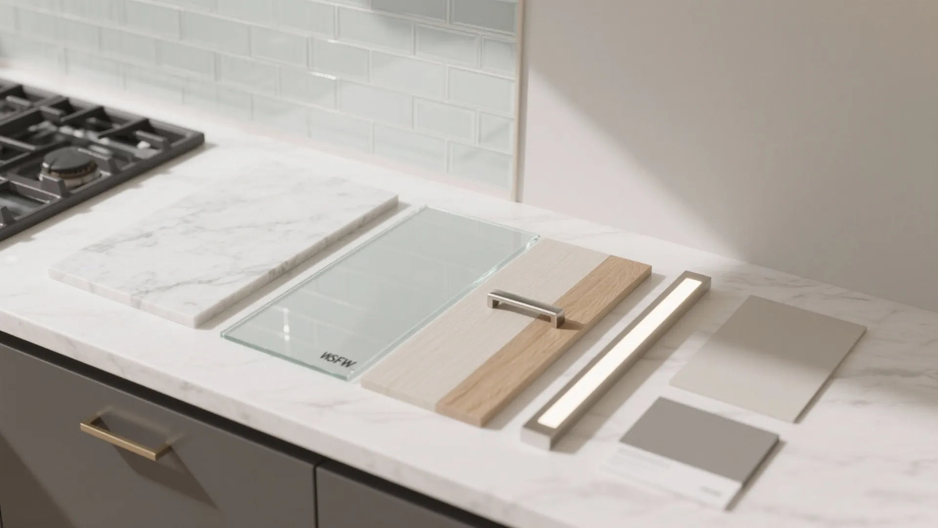 L-shaped kitchen that unlocks counter space