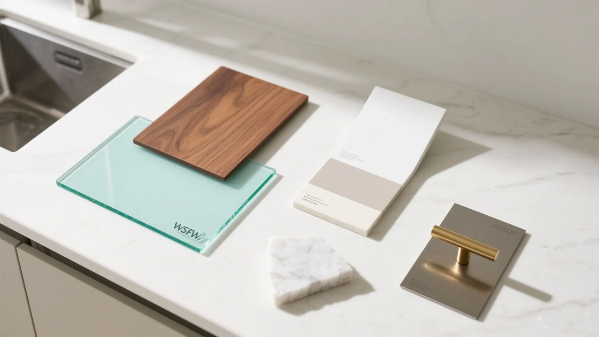 Glass Backsplash for Light and Easy Cleaning