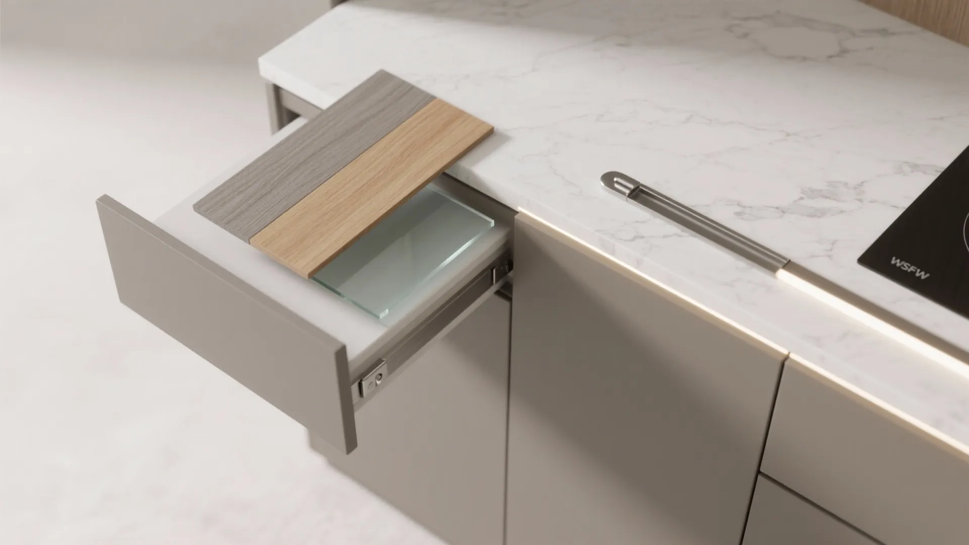 Minimalist Kitchen Storage