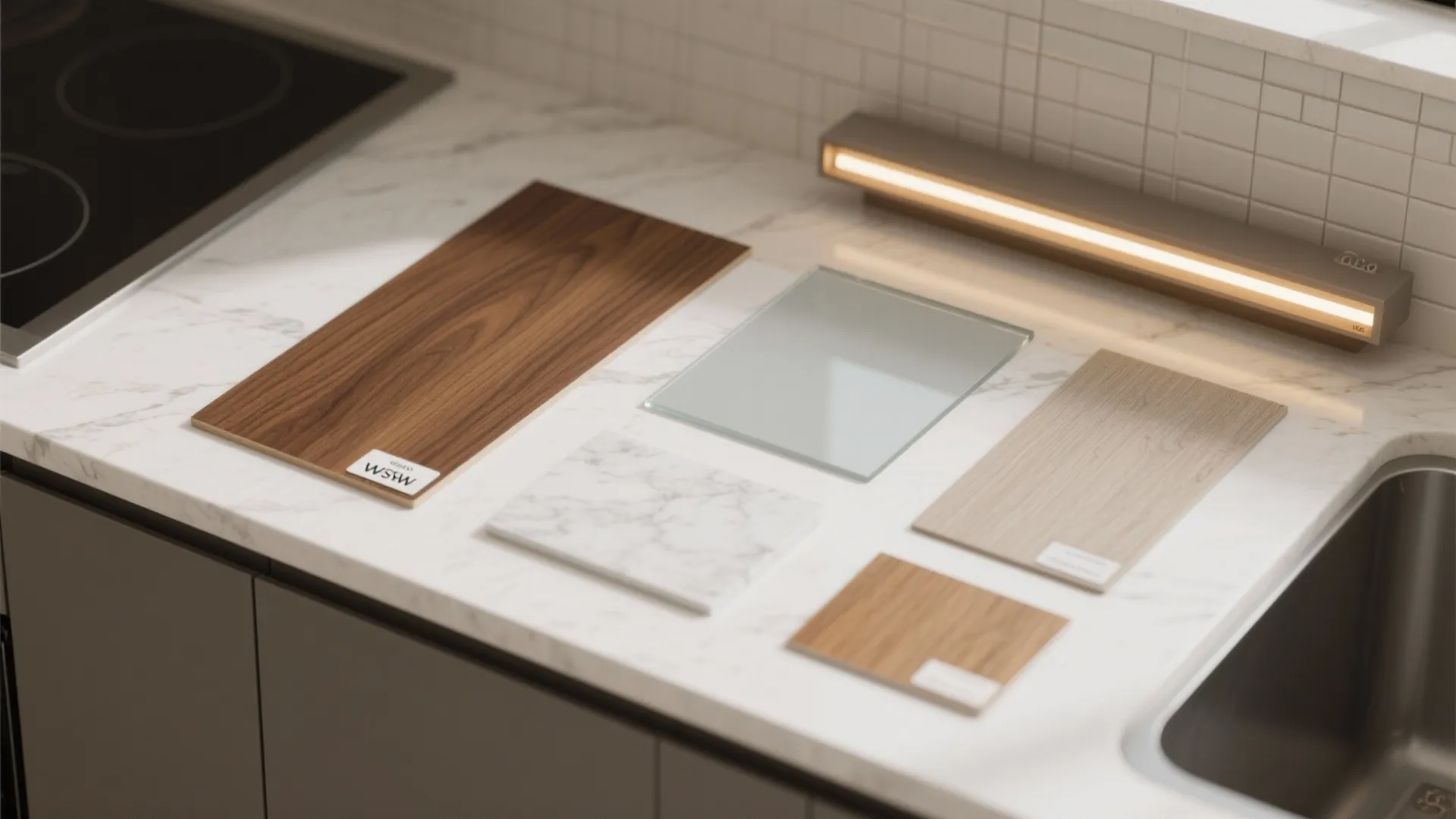 Warm wood accents for a cozy, modern feel