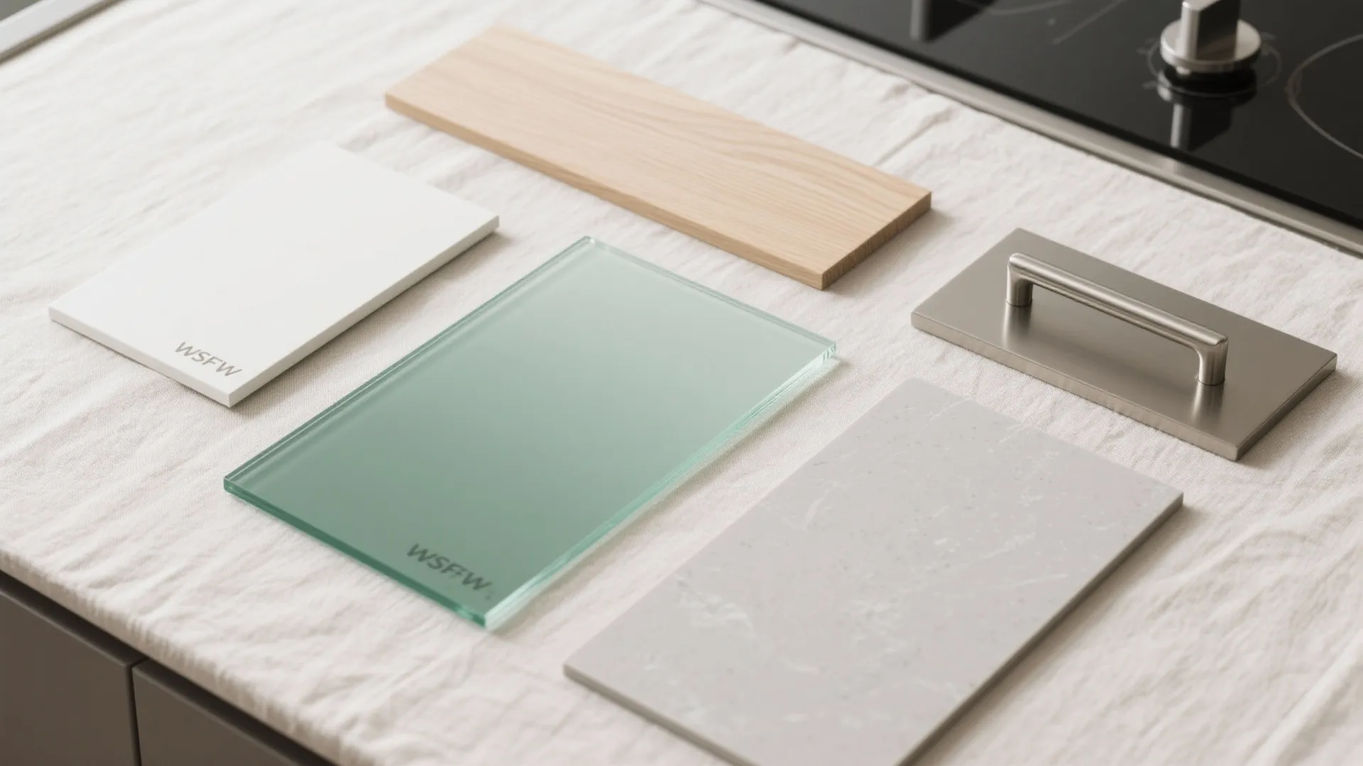 Glass Backsplash for Airy Light