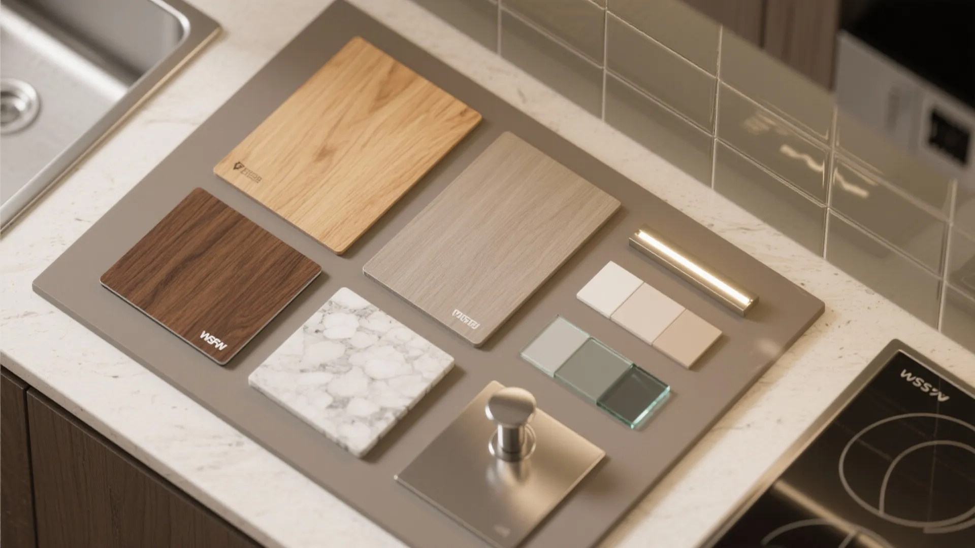 Warm Wood Accents Without the Maintenance