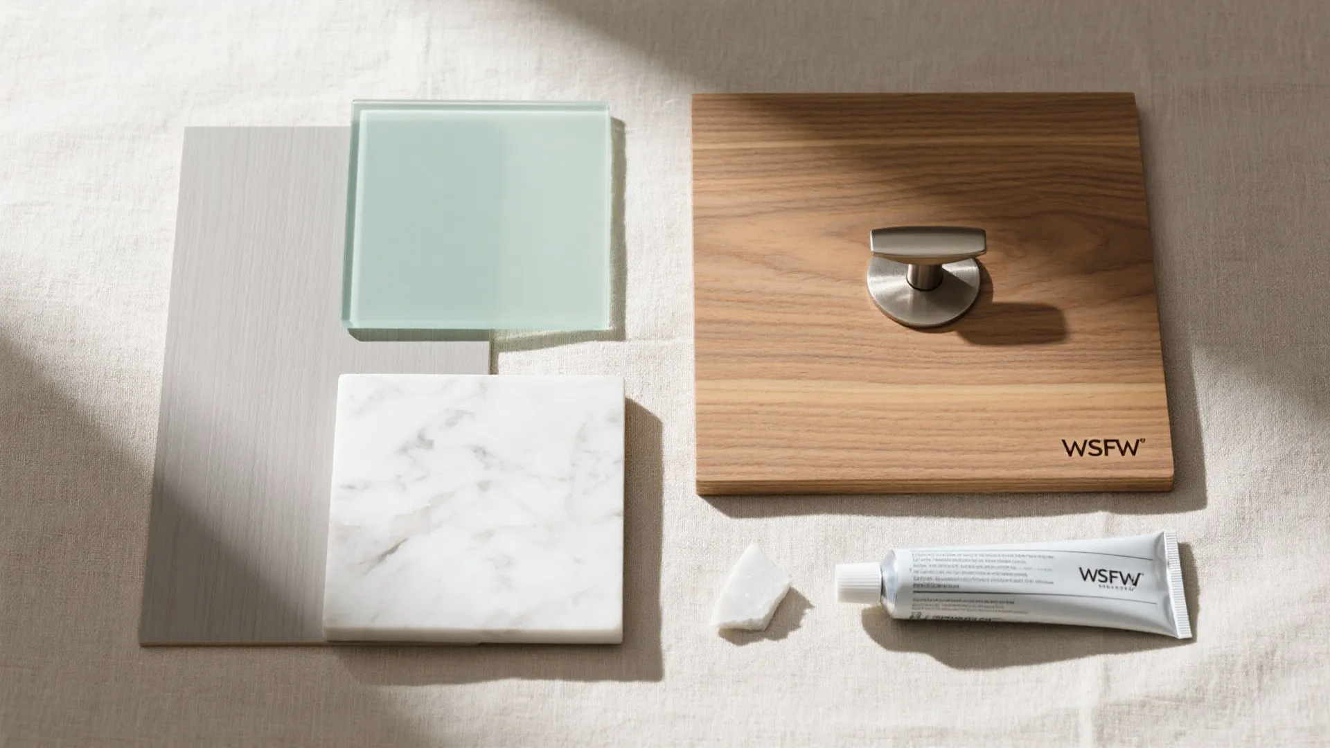 Glass Backsplash for Light and Depth